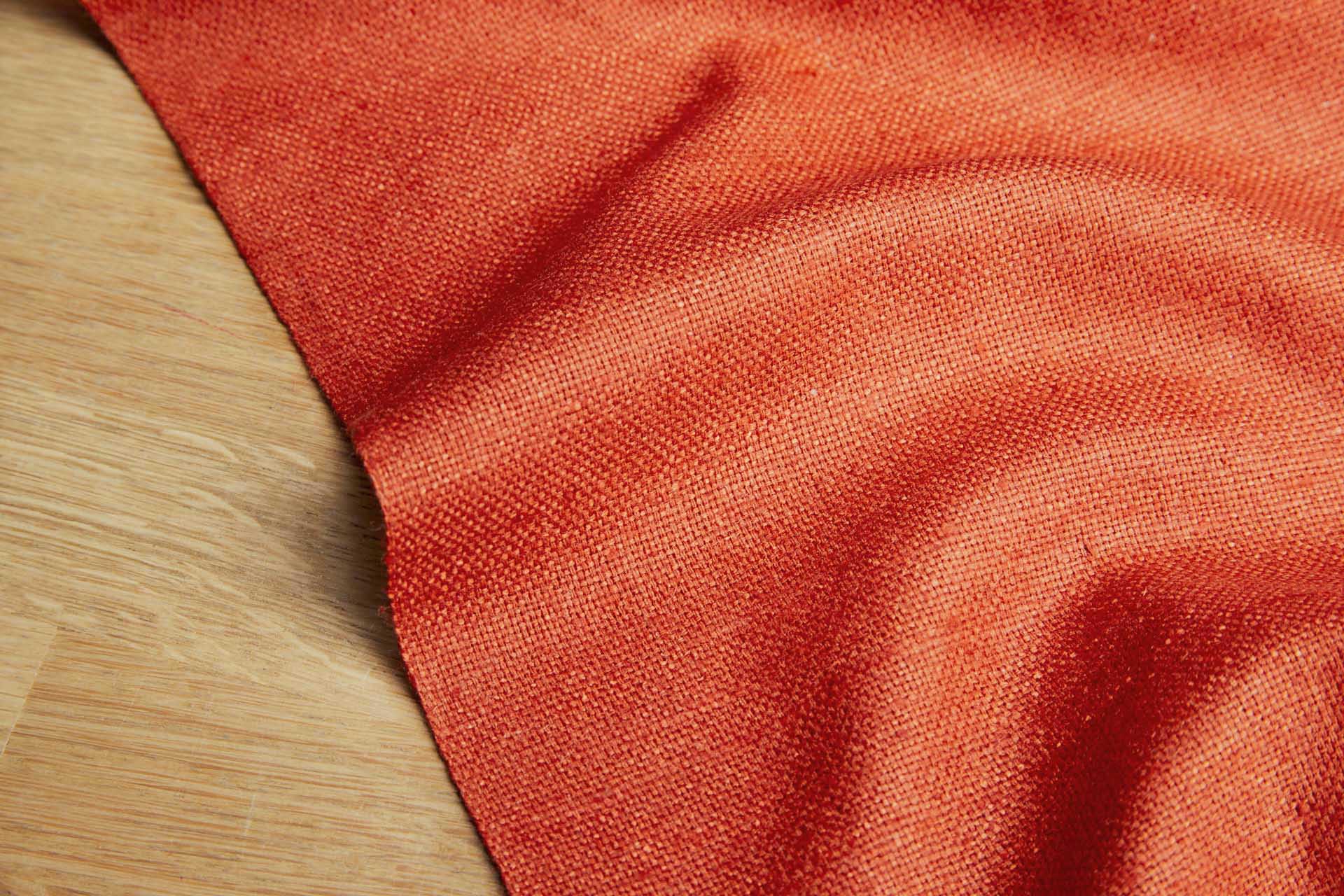 Silk Matka - Orange fabric, image 5 of 6