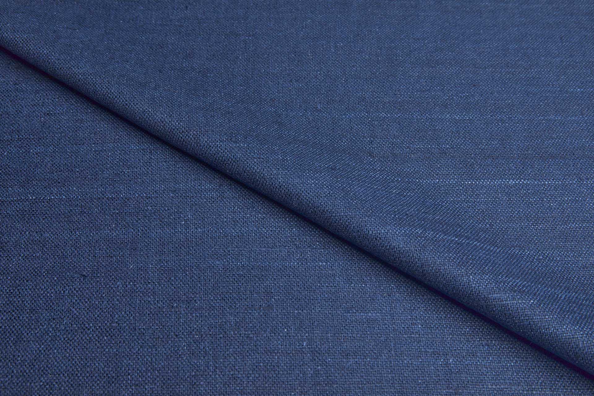 Silk Matka - Navy fabric, image 3 of 6