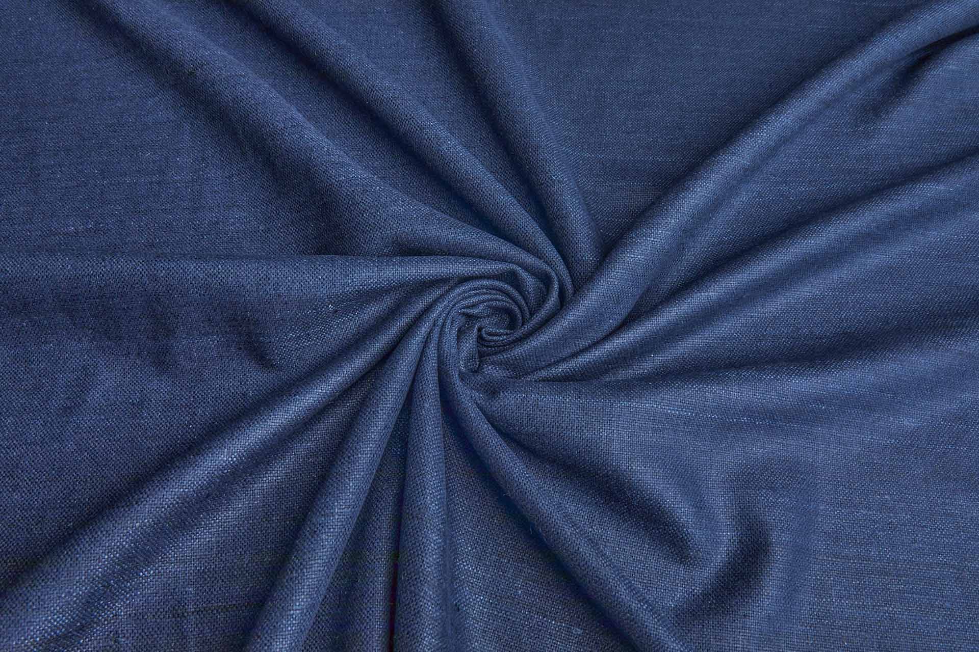 Silk Matka - Navy fabric