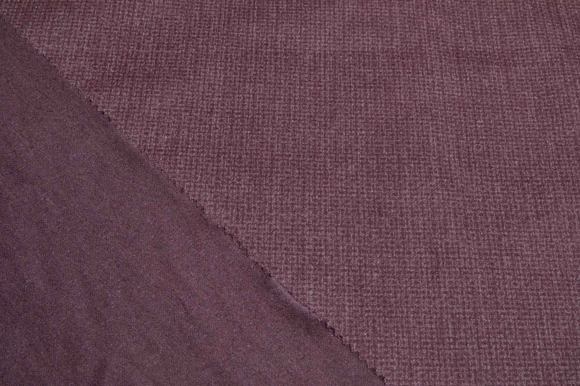Texture Printed Cotton in Burgundy fabric, image 6 of 7