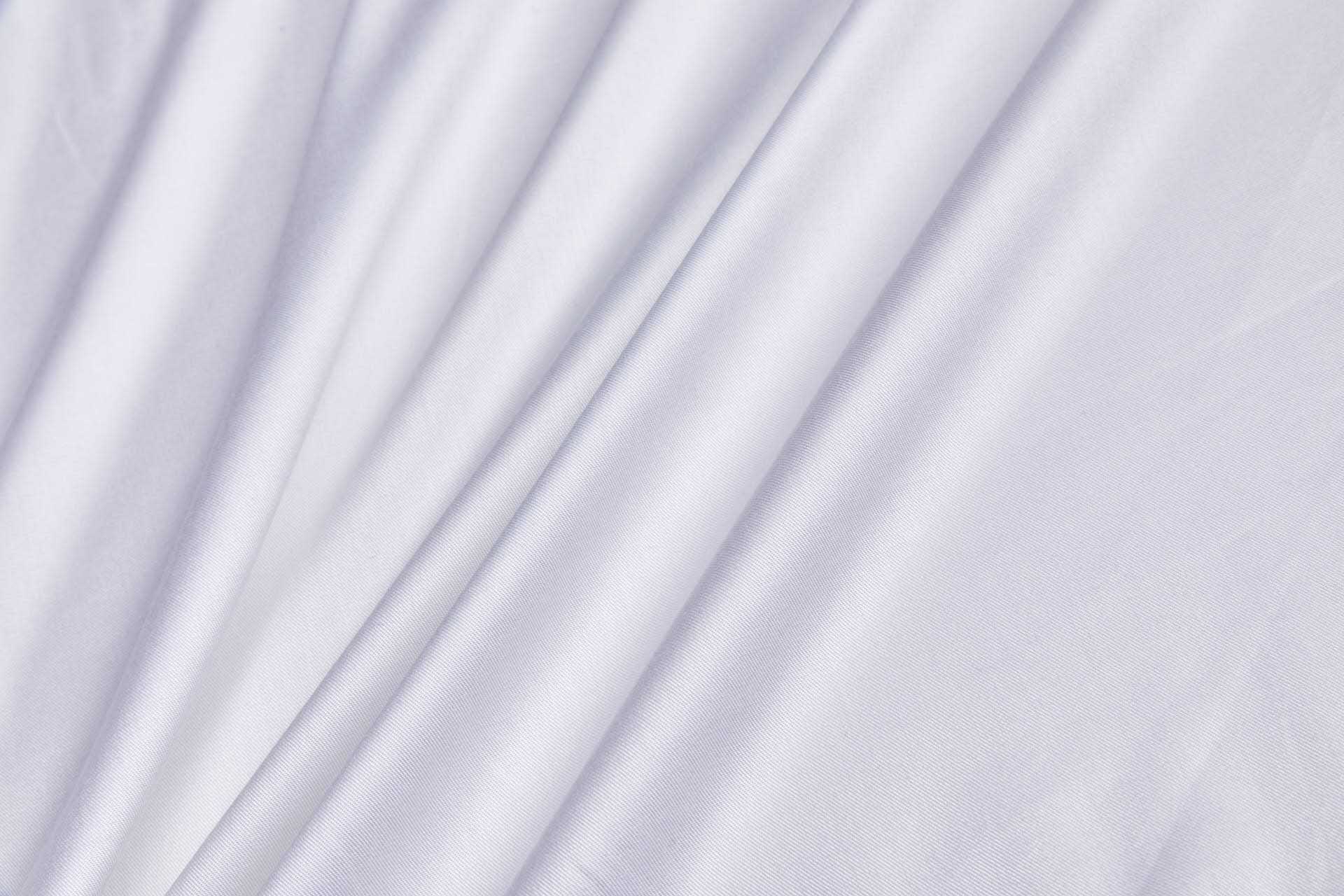 Lotus Fibre Twill Weave in White fabric, image 2 of 4