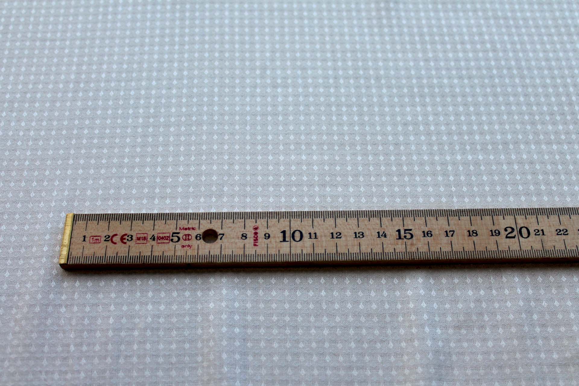 Sugar Cane Fibre Diamond Dobby Weave in Ivory fabric, image 5 of 6