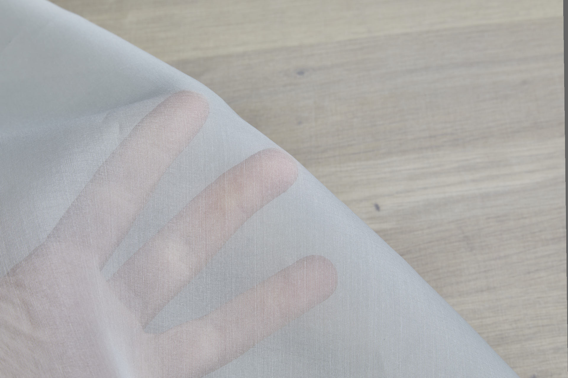 Italian Silk Organza - Pale Grey fabric, image 5 of 6