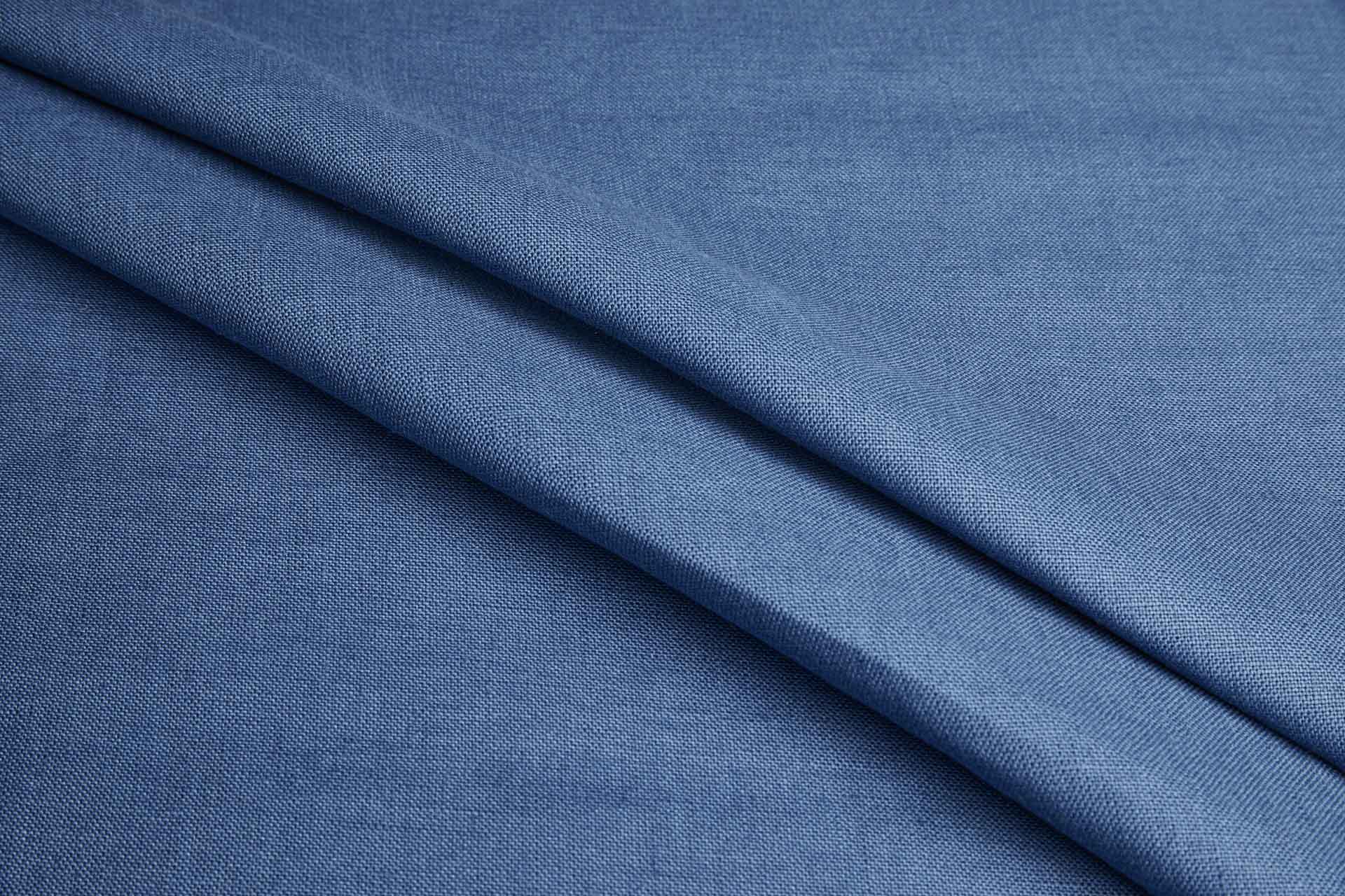 Medium Weight Linen in Light Navy fabric, image 5 of 5