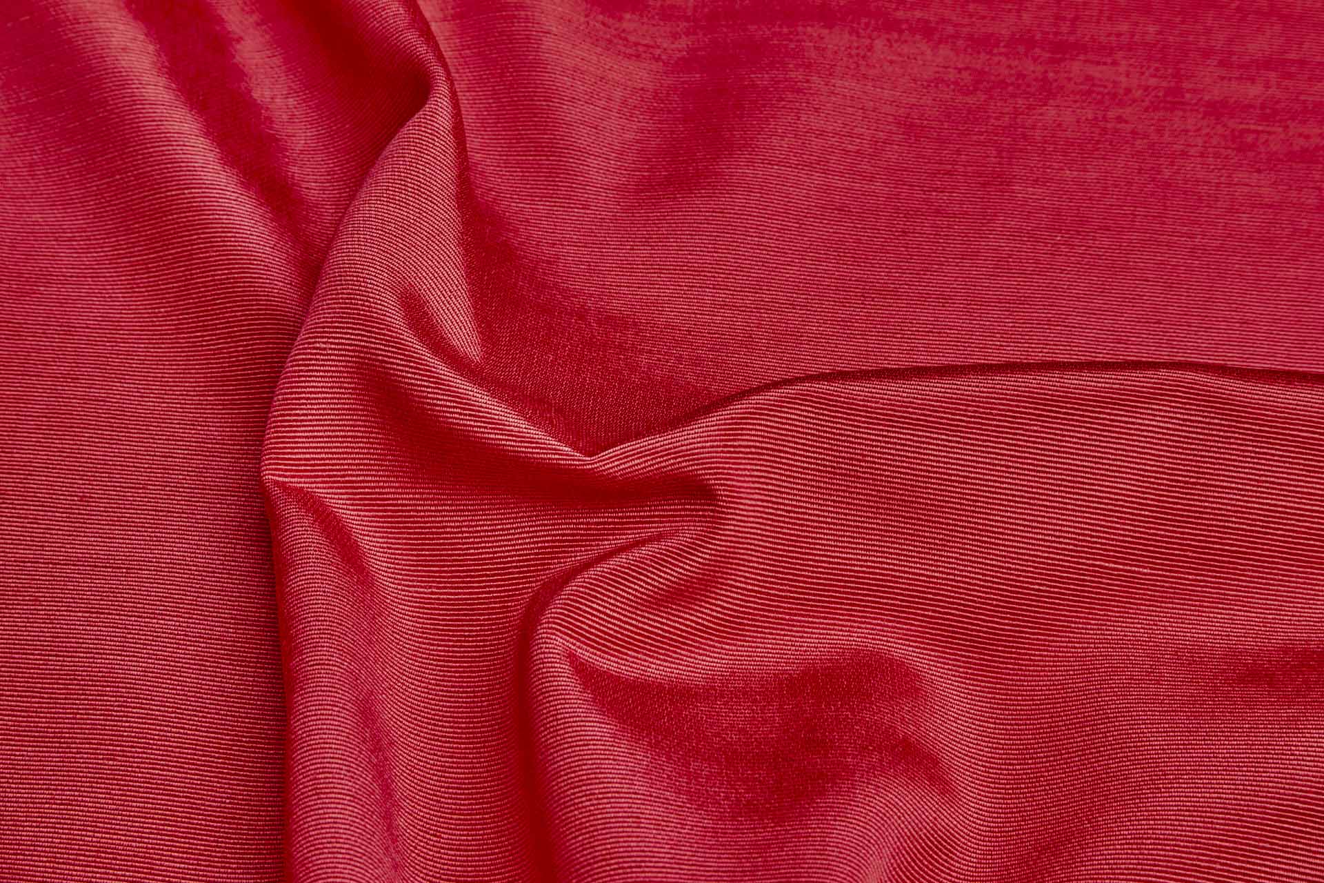 Cotton Viscose Grosgrain - Red fabric, image 2 of 6