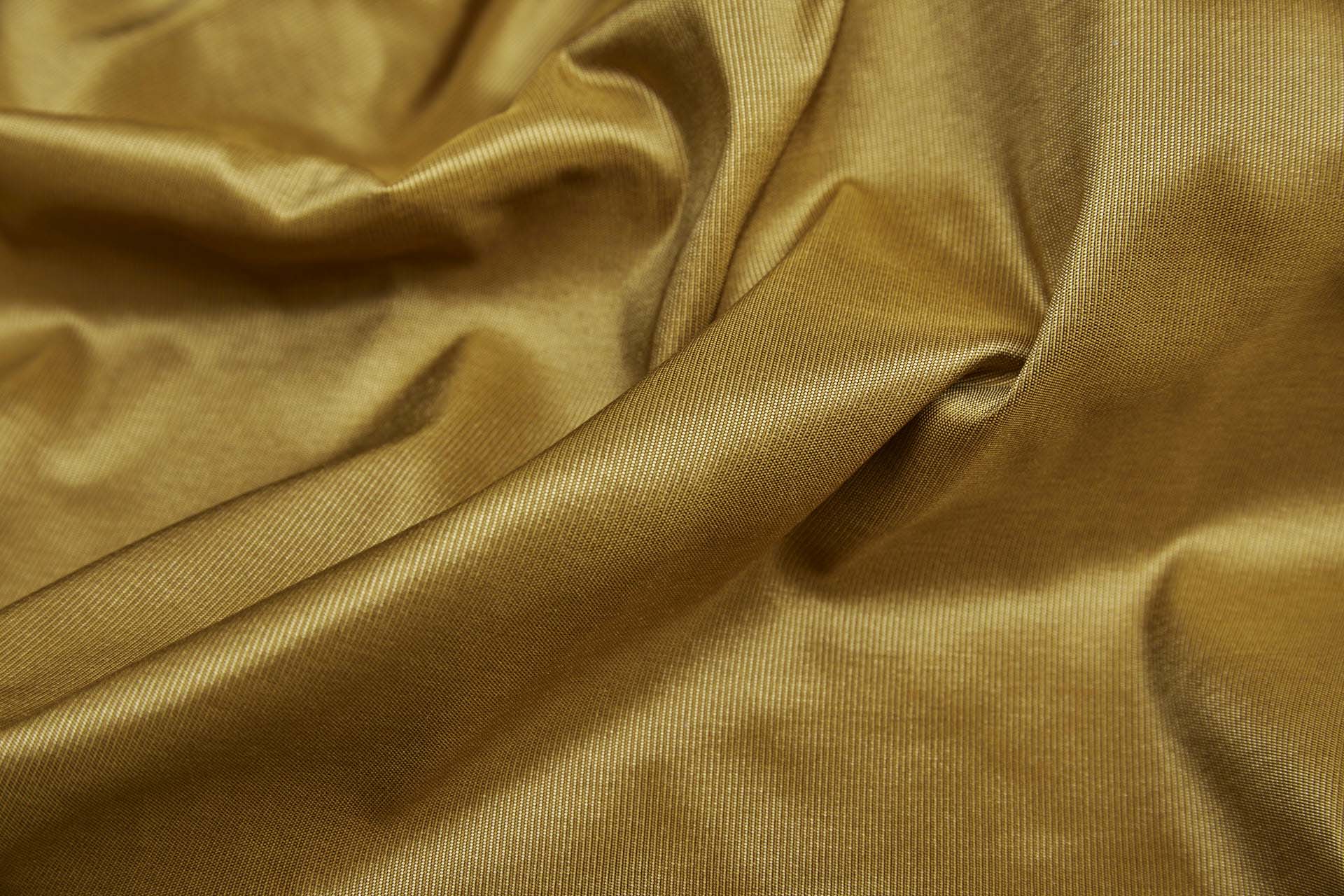 Heavy Weight Silk Taffeta - 3-Tone - Pale Gold, Caramel Brown and Antique Gold fabric, image 4 of 7