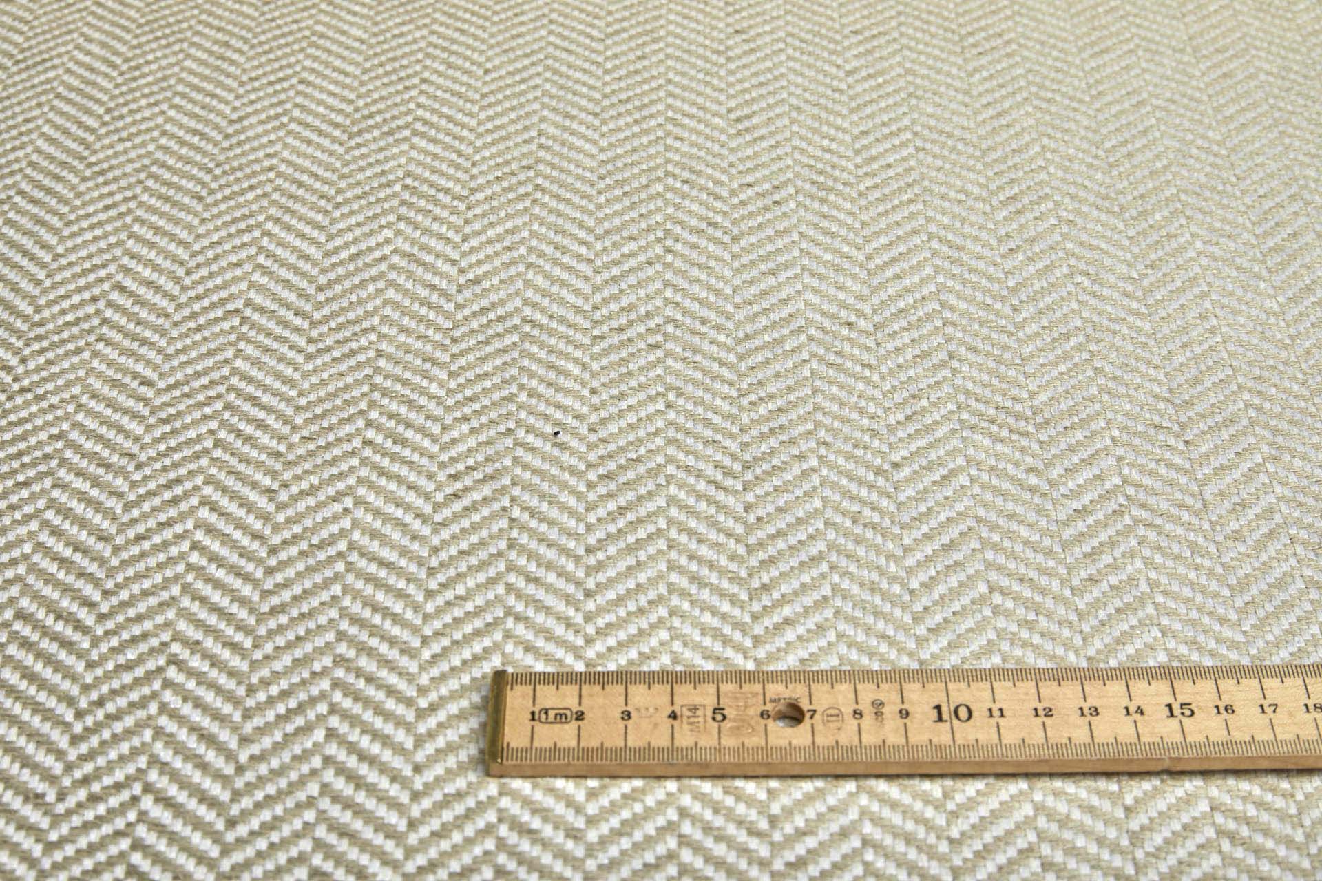 Herringbone Weave Silk Matka - Ivory / Natural fabric, image 4 of 8