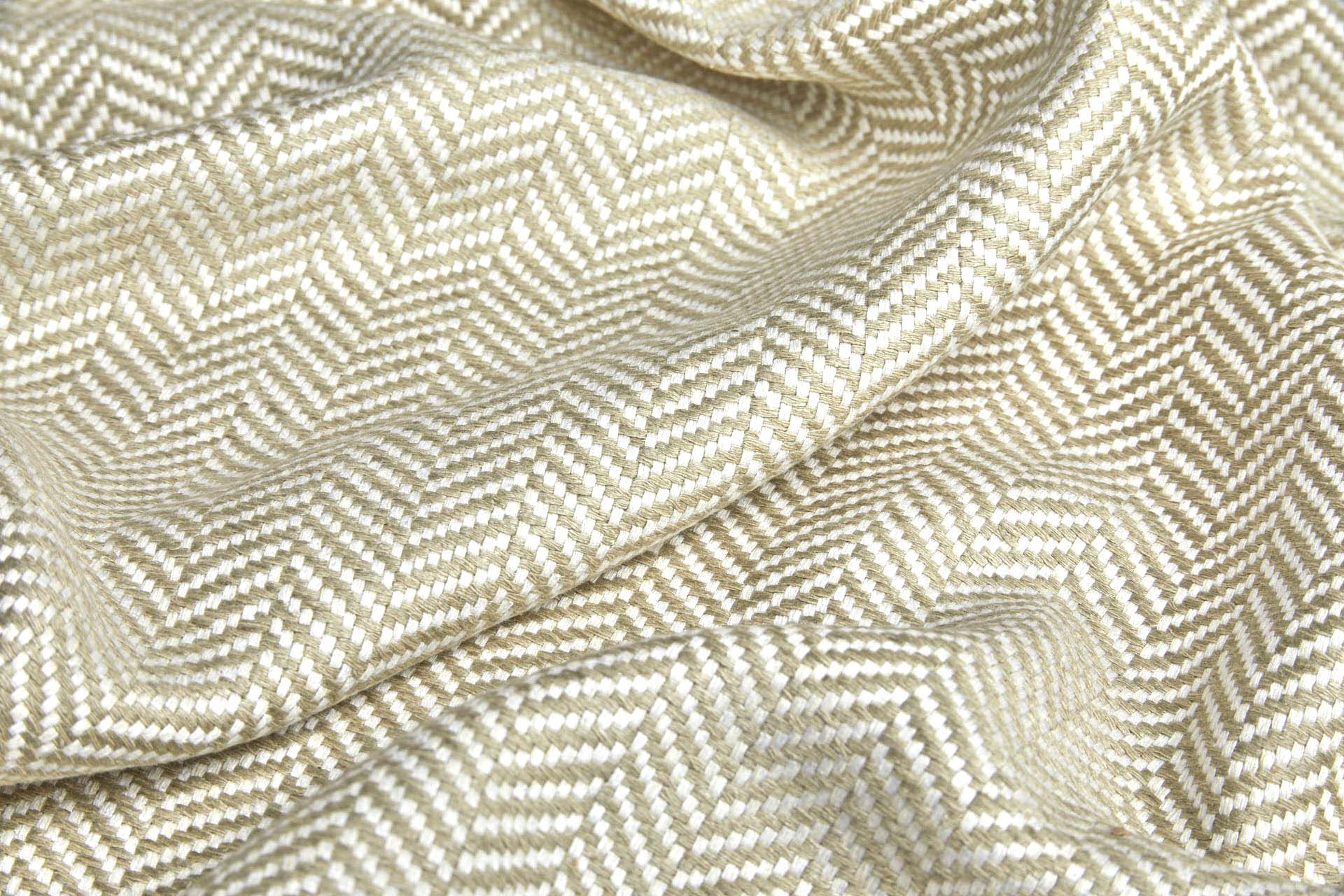 Herringbone Weave Silk Matka - Ivory / Natural fabric, image 5 of 8