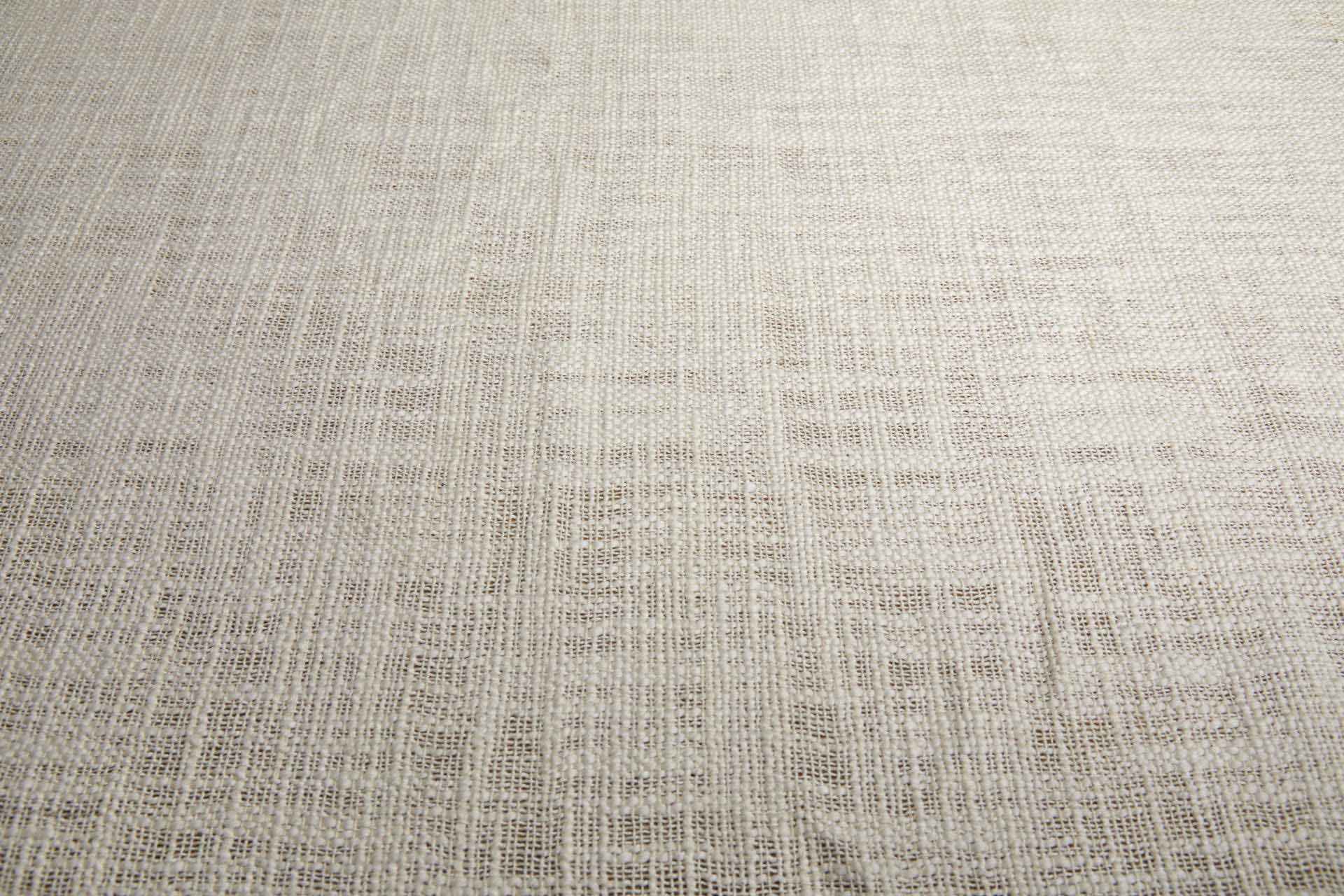 Chunky Sheer Weave Cotton Matka - Ivory fabric, image 3 of 7