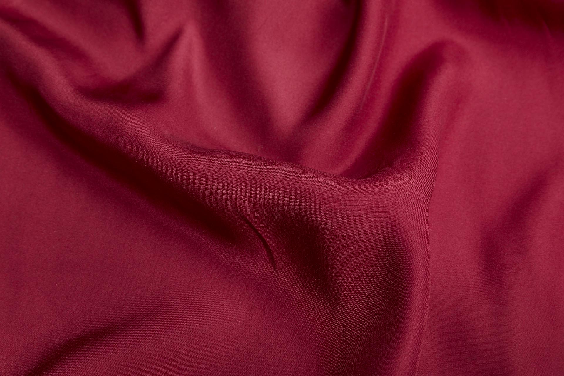 Merlot Red Silk Satin fabric, image 8 of 9