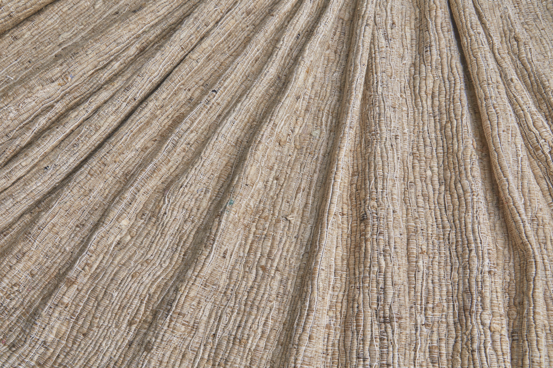 Chunky "Treebark" Silk Weave - Ecru / Natural fabric, image 5 of 7