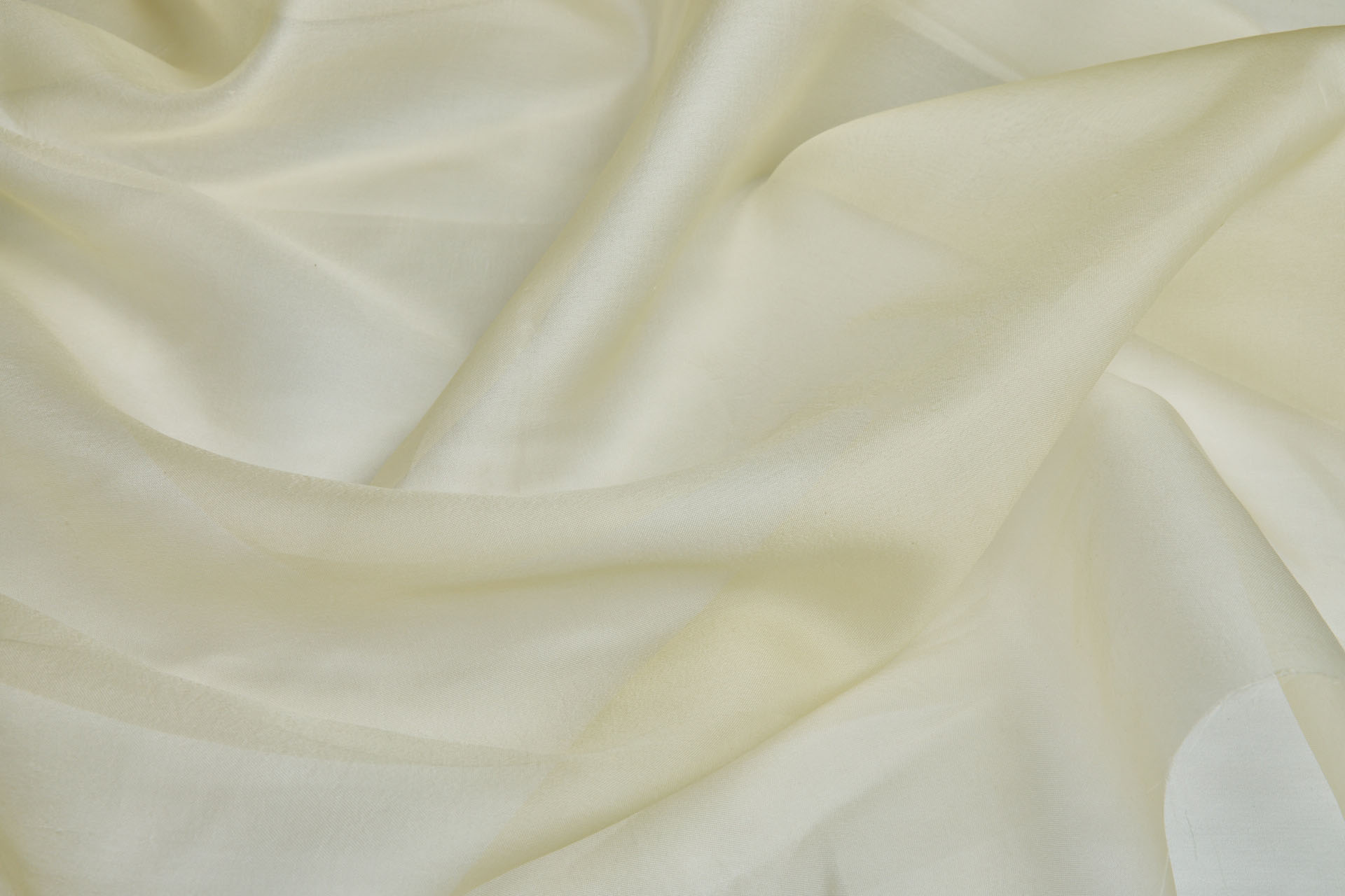 Silk Organza - Soft Apple Green fabric, image 7 of 7