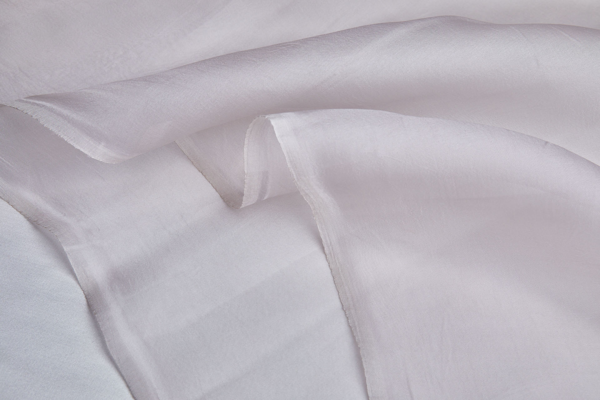 Silk Organza - Warm Silver Grey fabric, image 3 of 5