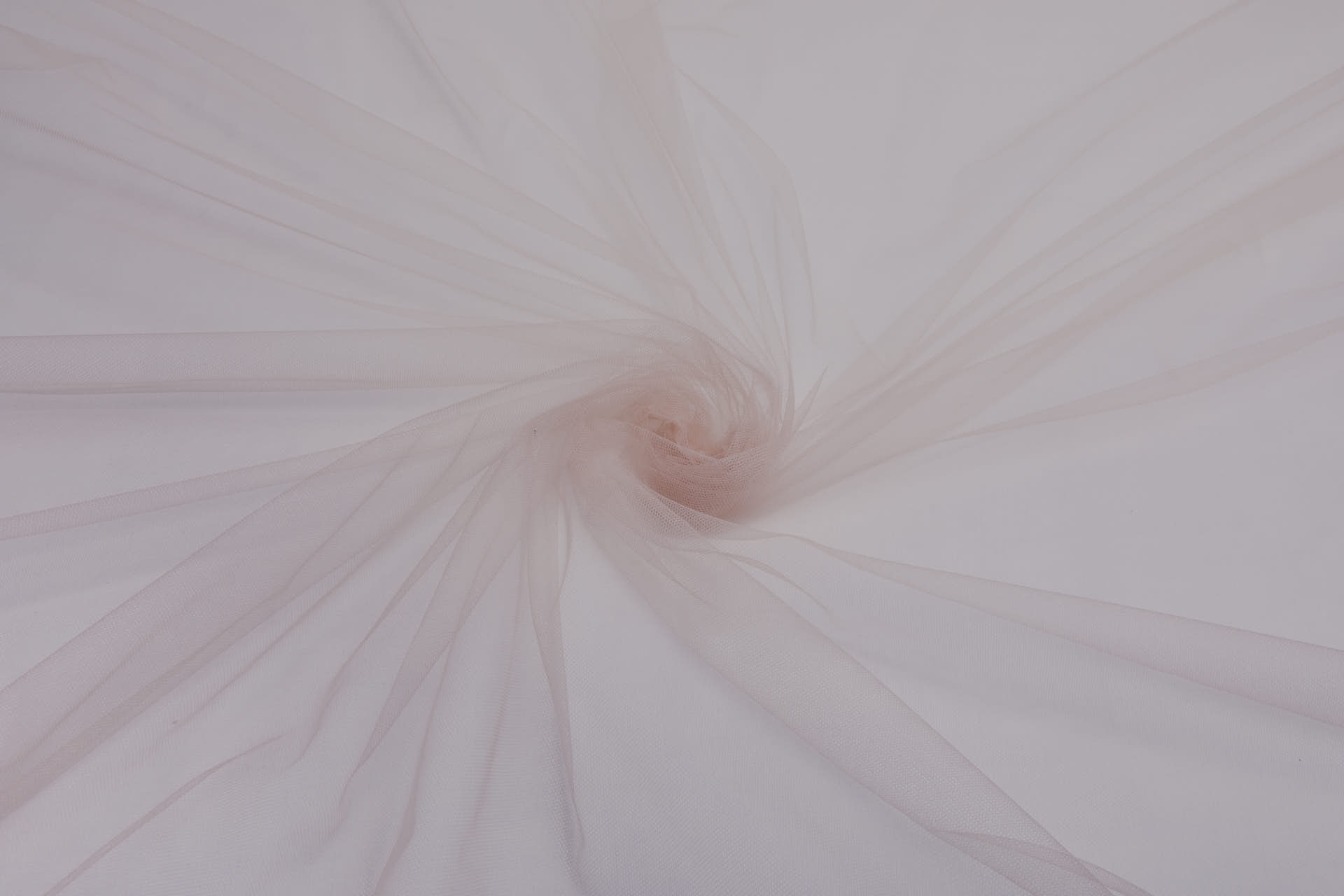 Blush Illusion Tulle - Non stretch fabric, image 6 of 7