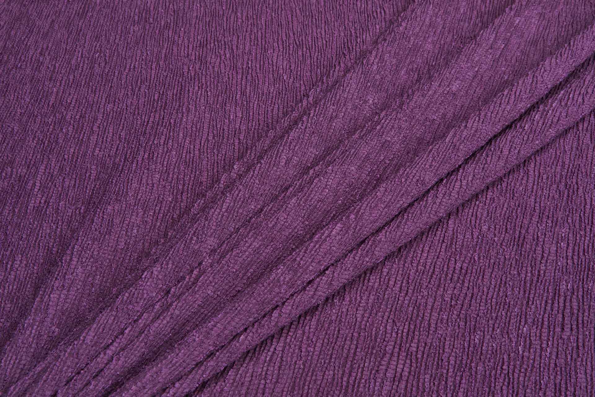Stretch Cheesecloth Pleat - Plum Purple fabric, image 3 of 8