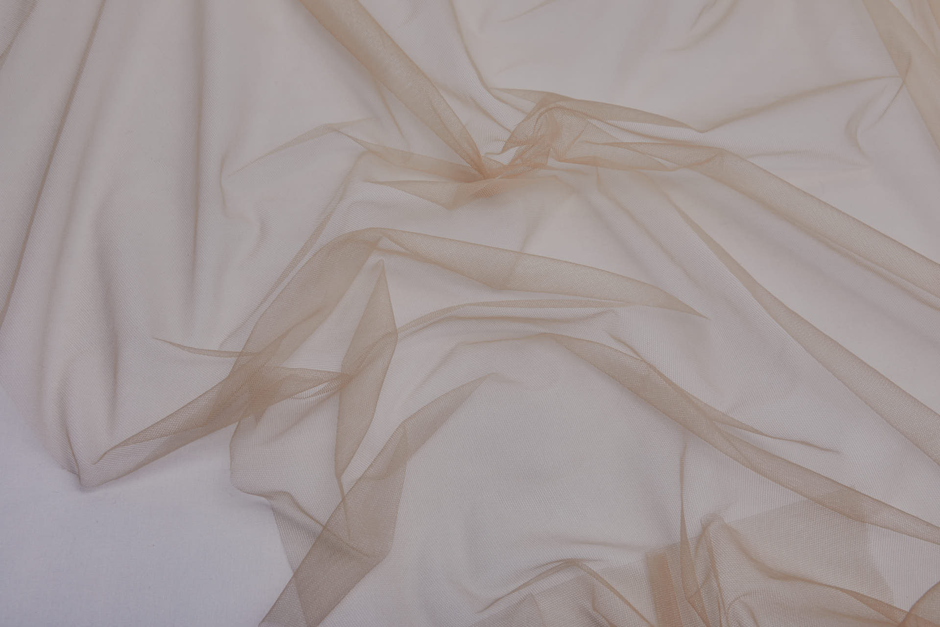 Stretch Illusion Tulle - Nude fabric, image 6 of 7