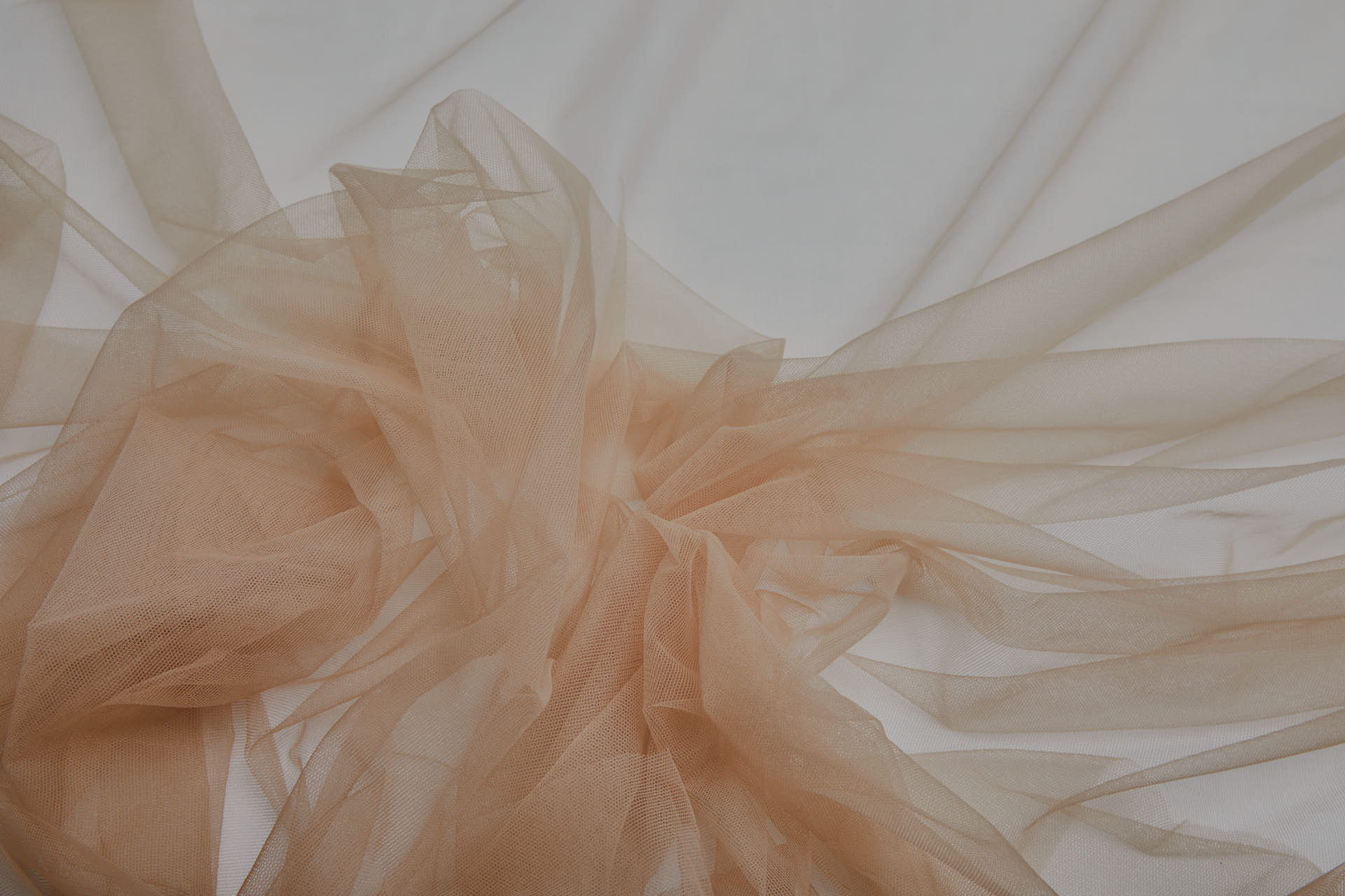 Stretch Illusion Tulle - Nude fabric, image 3 of 7