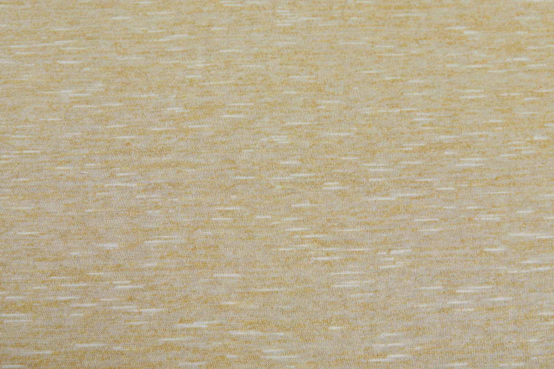 Sheer Golden Yellow Marl Jersey fabric, image 5 of 5