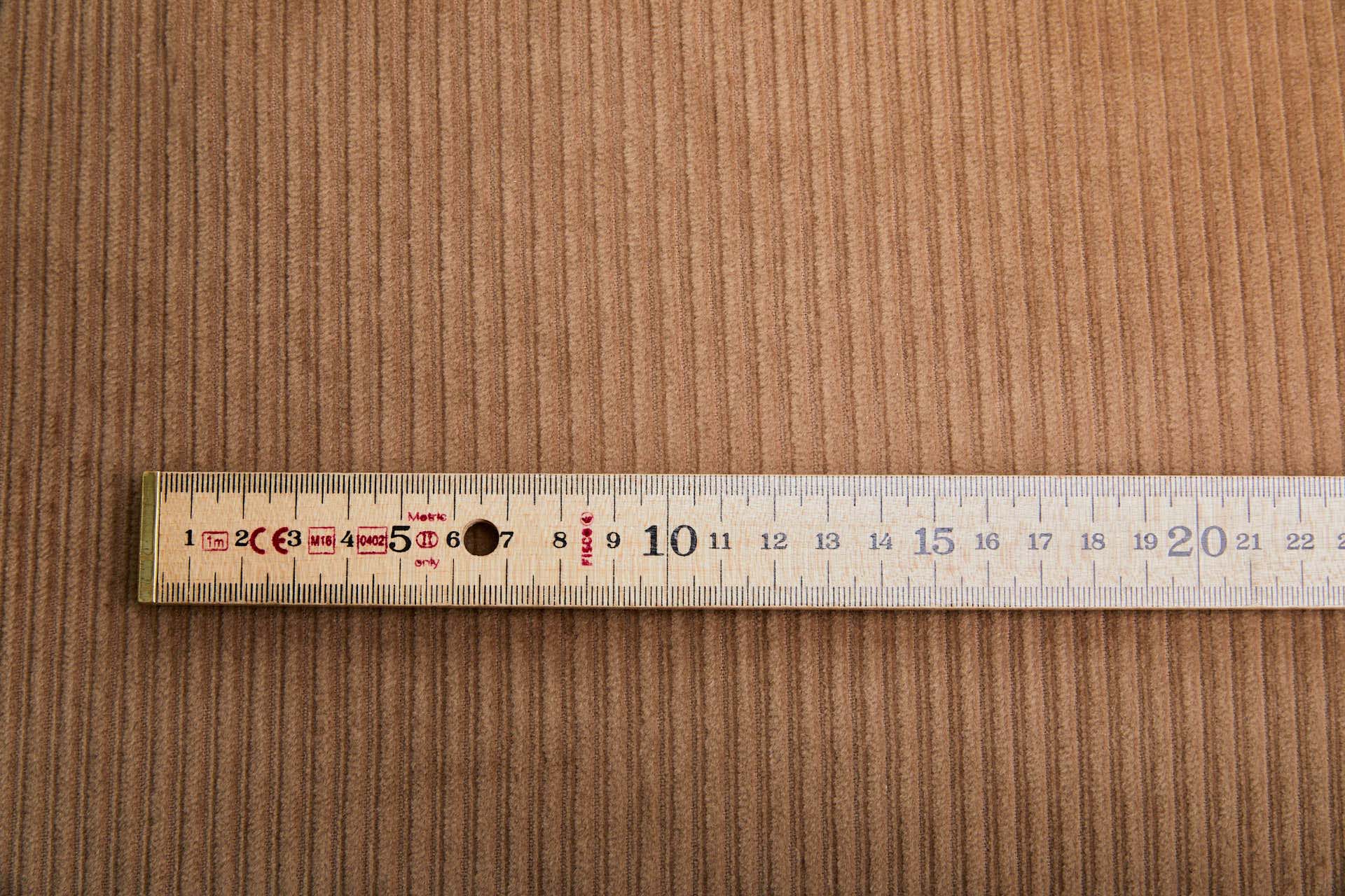 Wide Rib Stretch Corduroy - Ginger fabric, image 7 of 7
