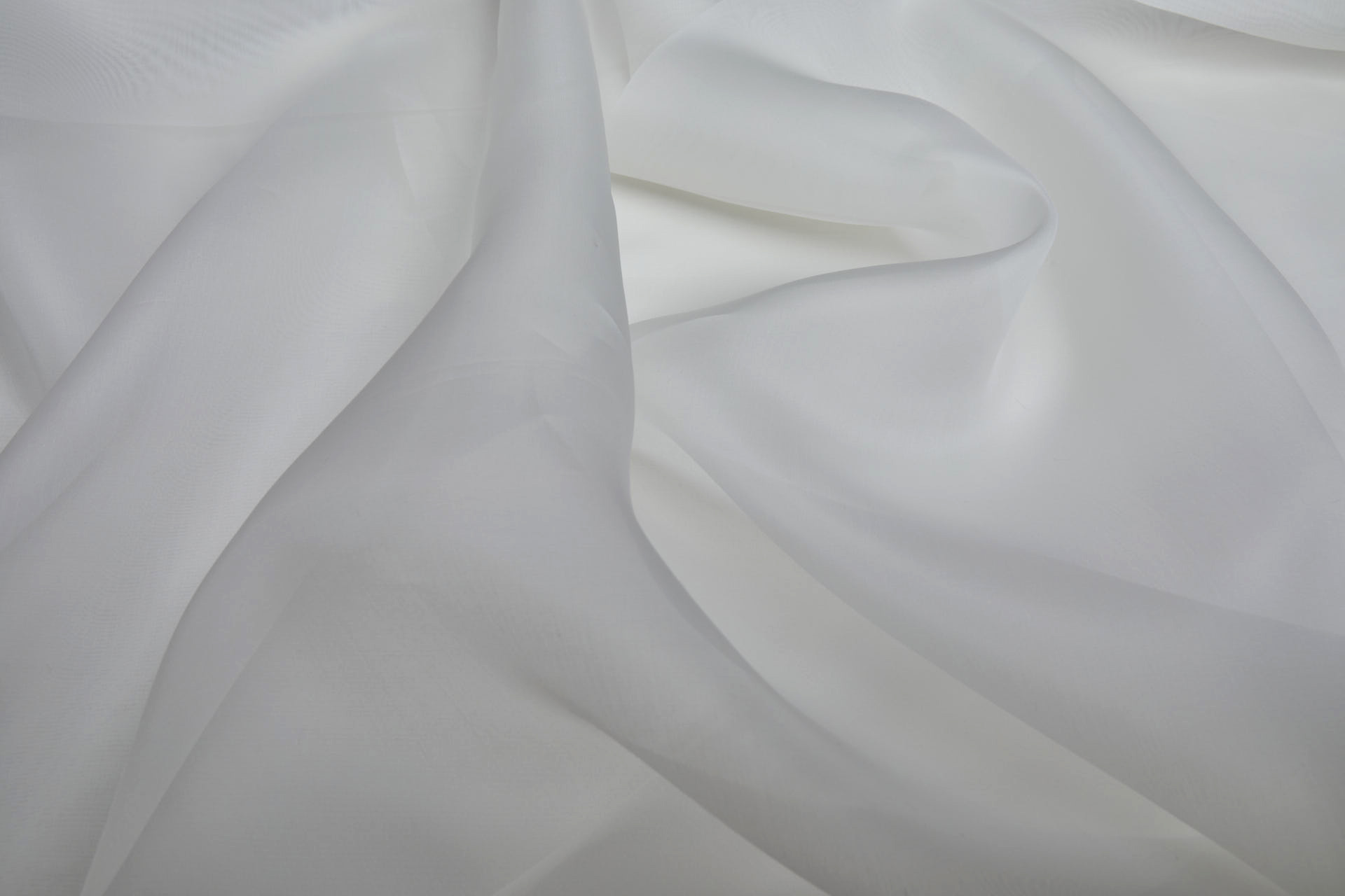 Italian Silk Organza - Ivory fabric, image 4 of 6