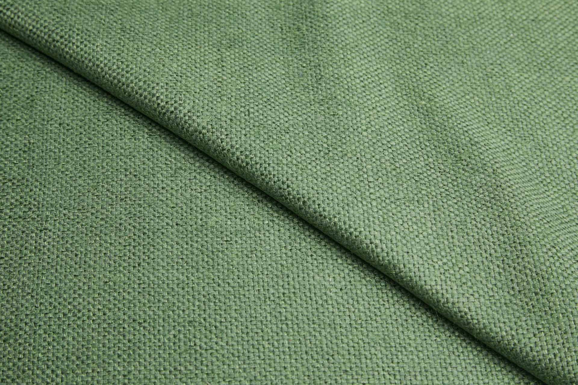 Raw Silk Basket Weave Matka - Fresh Green fabric, image 3 of 6