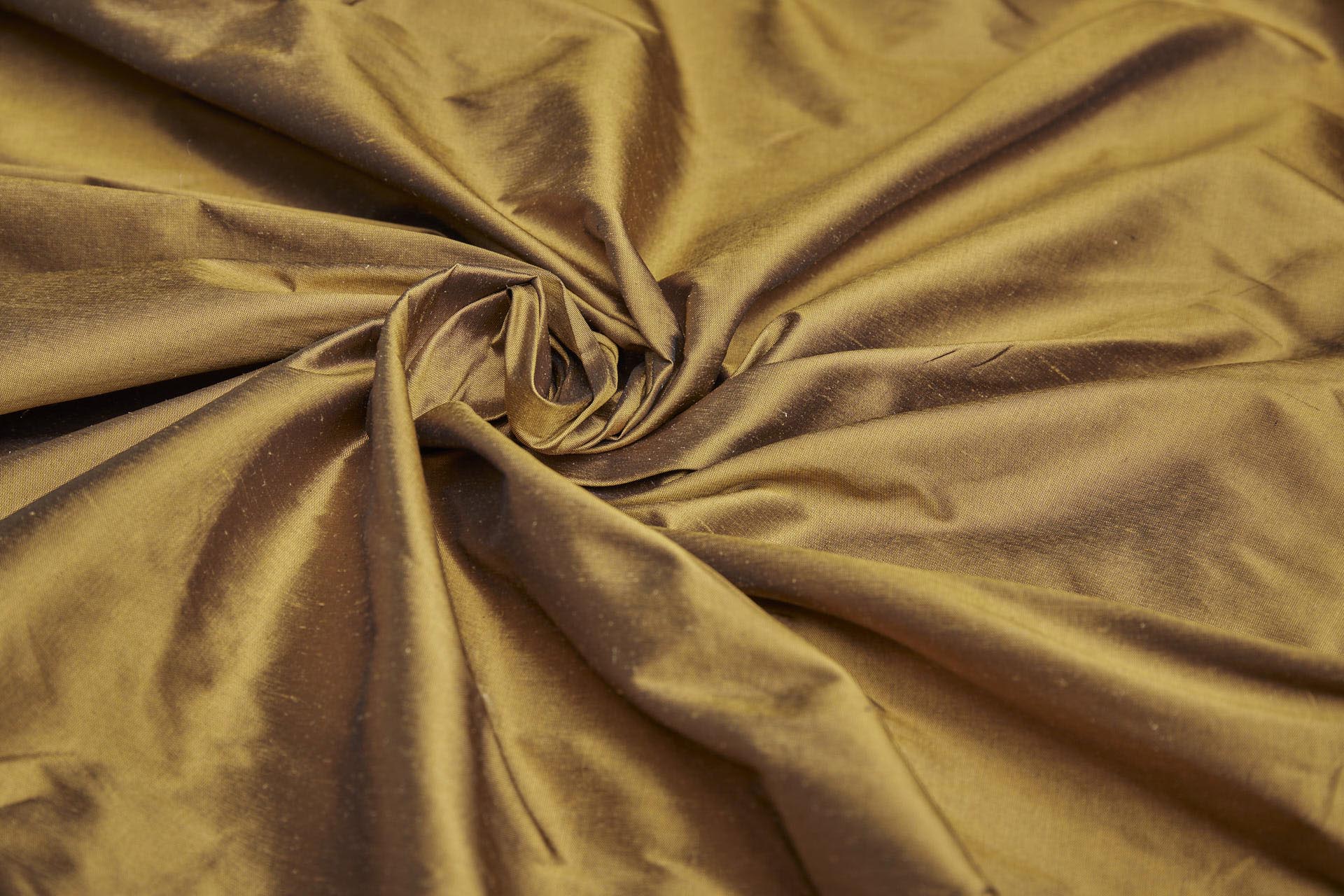 Silk Dupion - Luxor Gold fabric