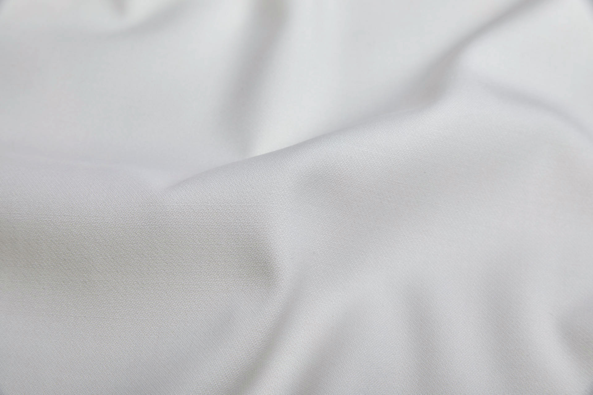 Luxury Italian Wool Suiting - Ivory - Coated fabric, image 5 of 5