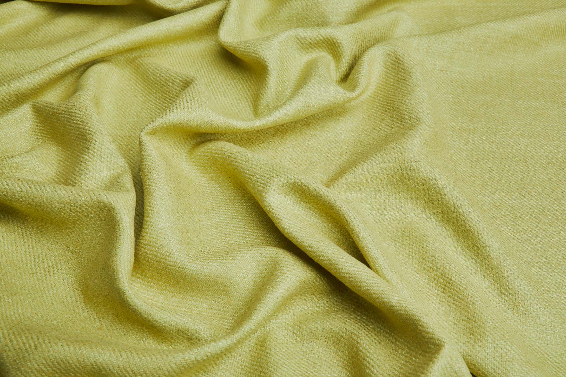 Silk Matka Twill - Soft Lime Green fabric, image 3 of 5
