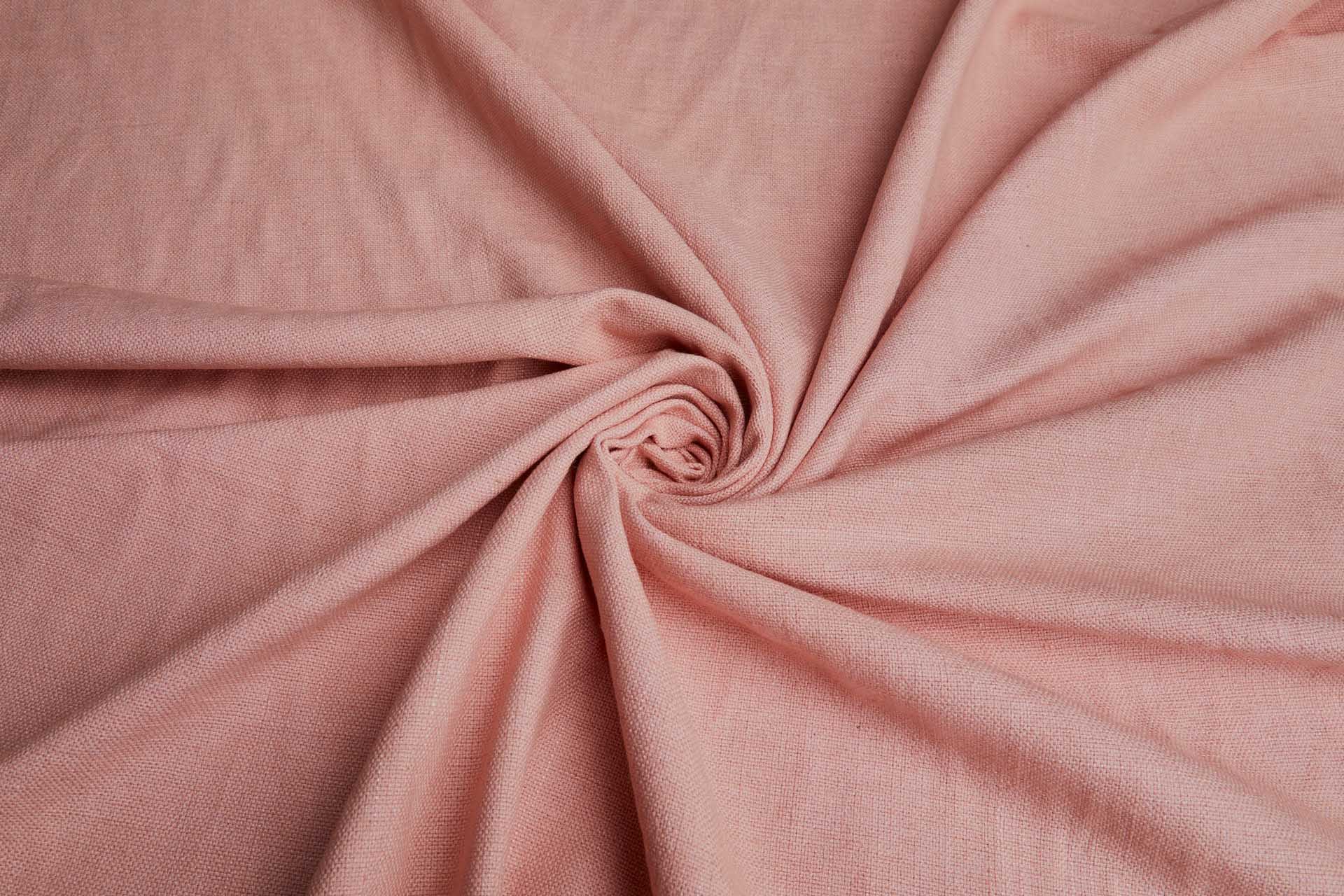 Cotton / Viscose Matka - Pale Salmon fabric