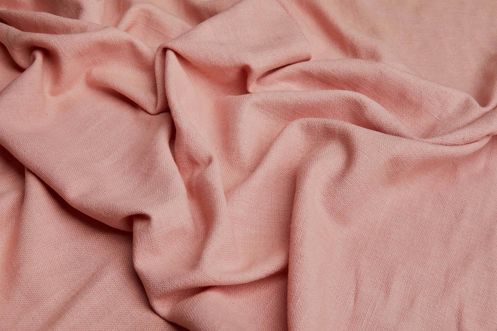 Cotton / Viscose Matka - Pale Salmon fabric, image 4 of 6