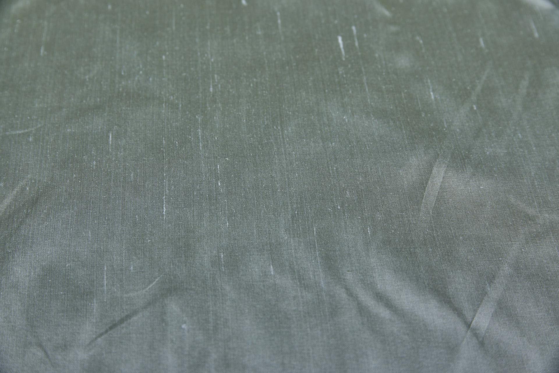 Silk Dupion - Pale Blue shot Spring Green fabric, image 3 of 9