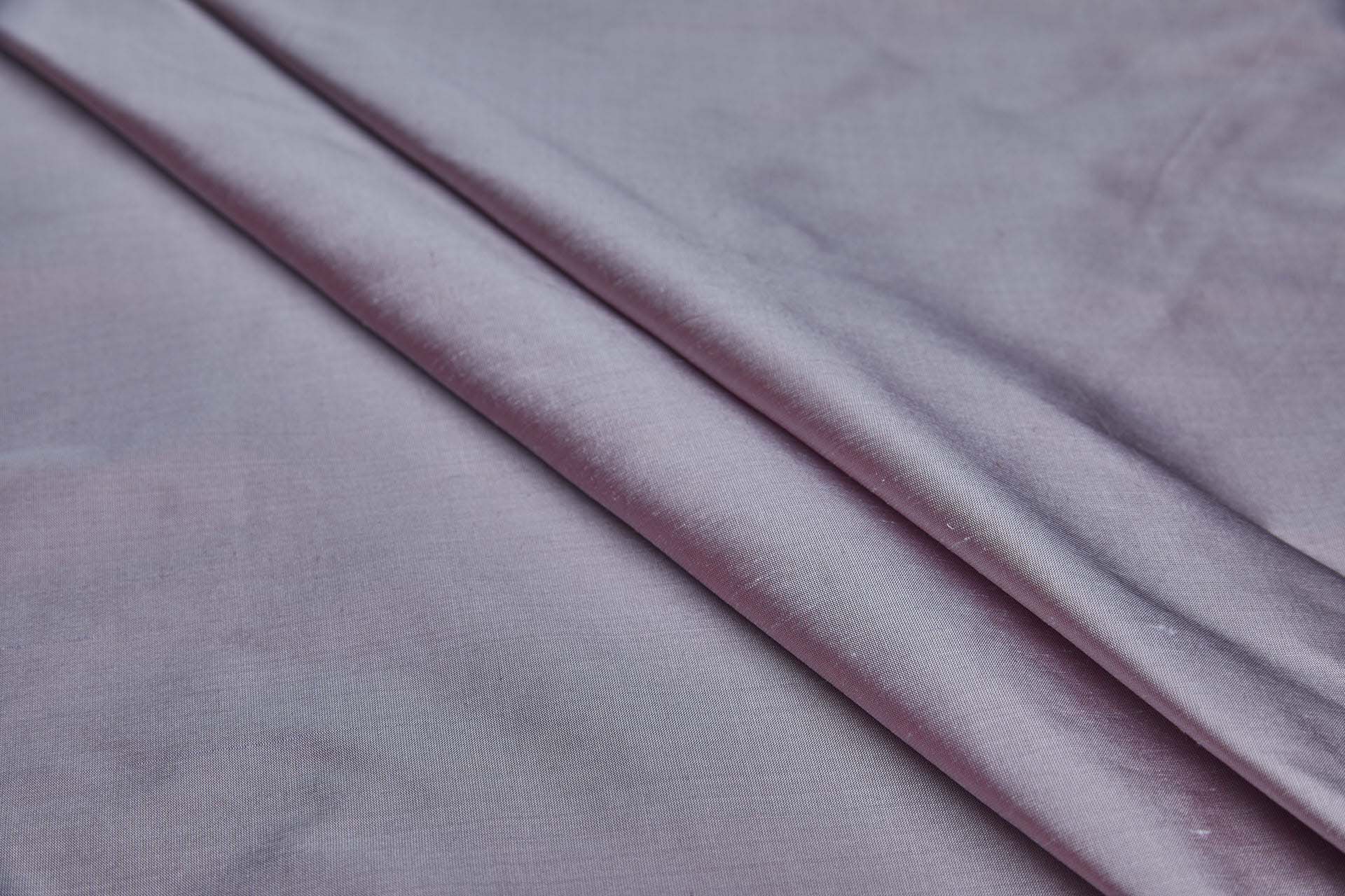 Silk Dupion - Pale Blue shot Dark Red fabric, image 6 of 7