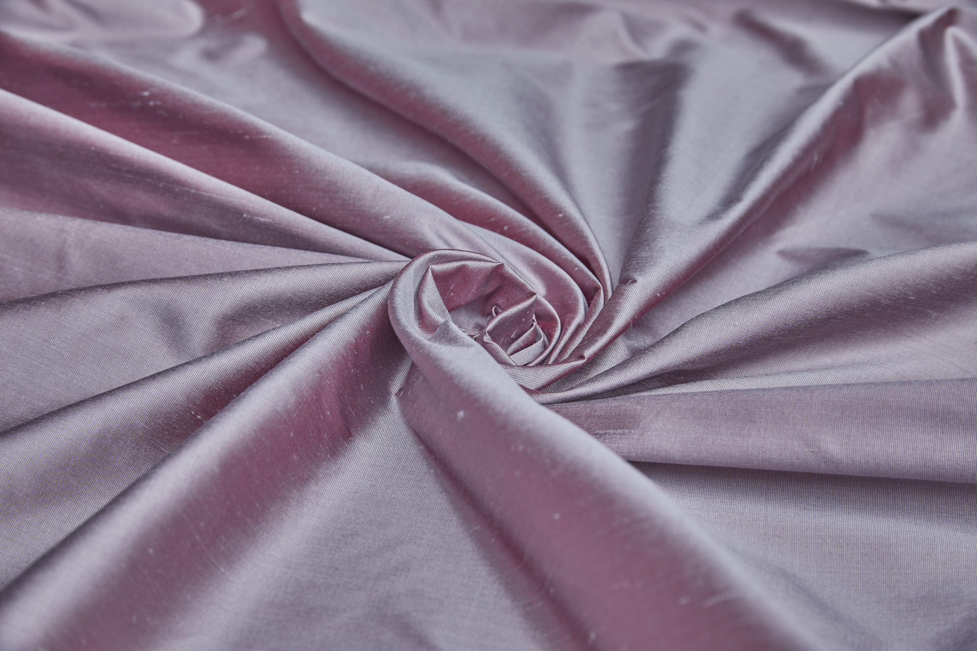 Silk Dupion - Pale Blue shot Dark Red fabric