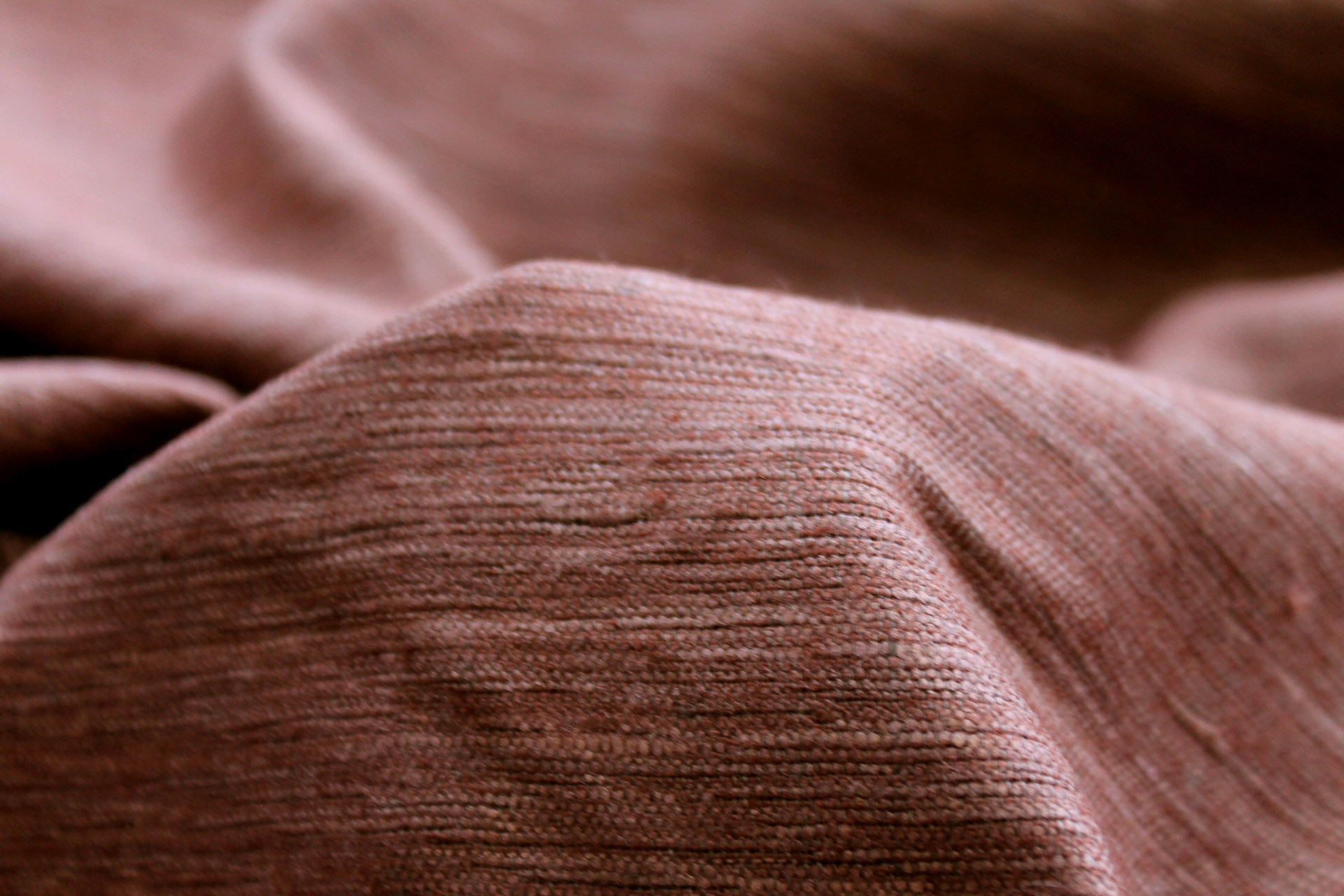 Chunky Silk Matka - Nutmeg fabric, image 5 of 5