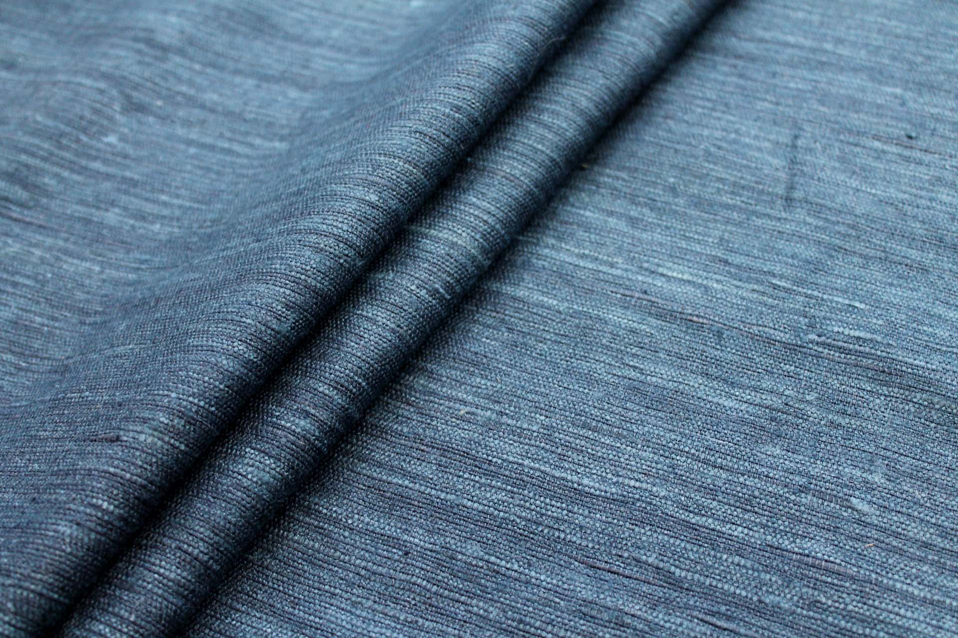 Chunky Silk Matka - Marine fabric, image 5 of 6