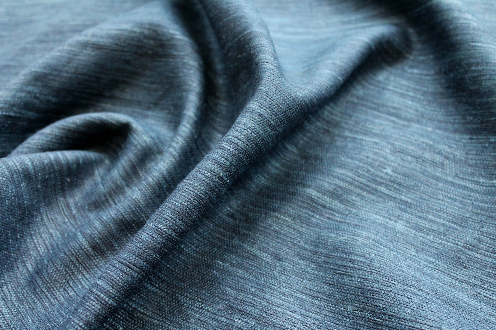 Chunky Silk Matka - Marine fabric, image 6 of 6