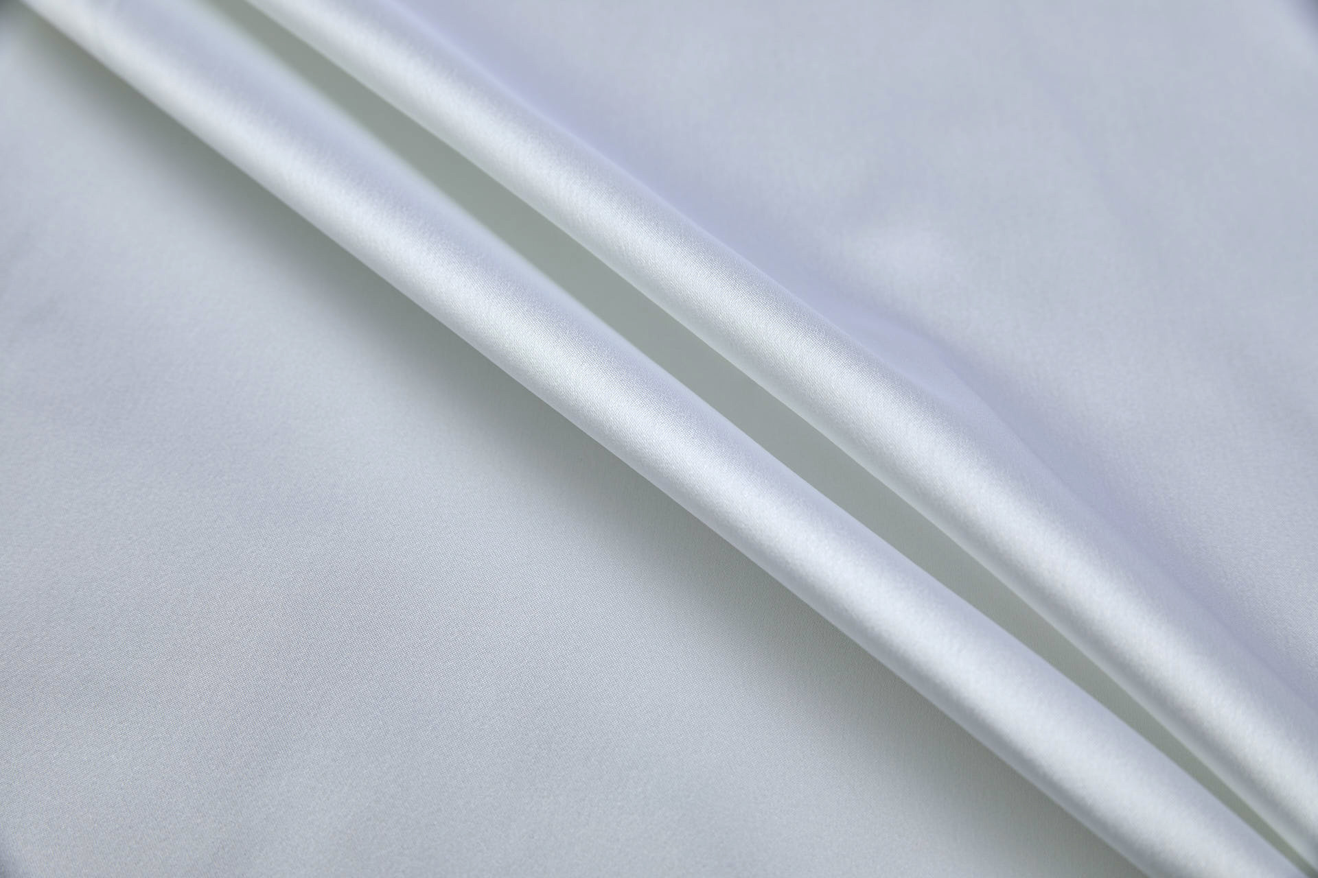 RELISTED - Stretch Duchesse Satin - White fabric, image 2 of 5