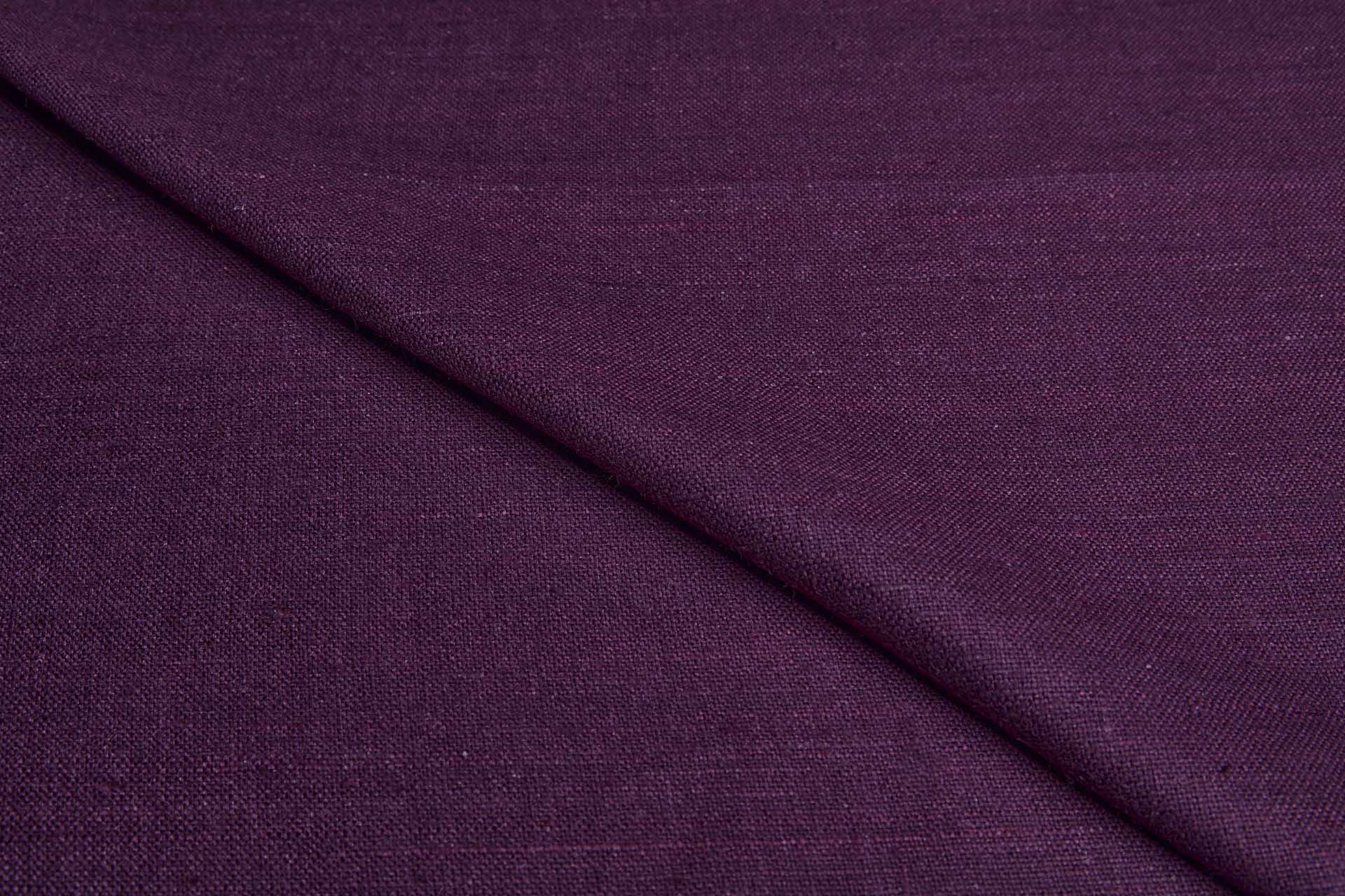 Silk Matka - Aubergine fabric, image 3 of 6