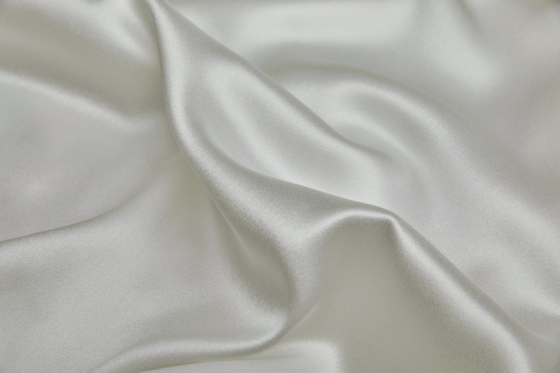 Double Silk Satin - Ivory fabric, image 2 of 5