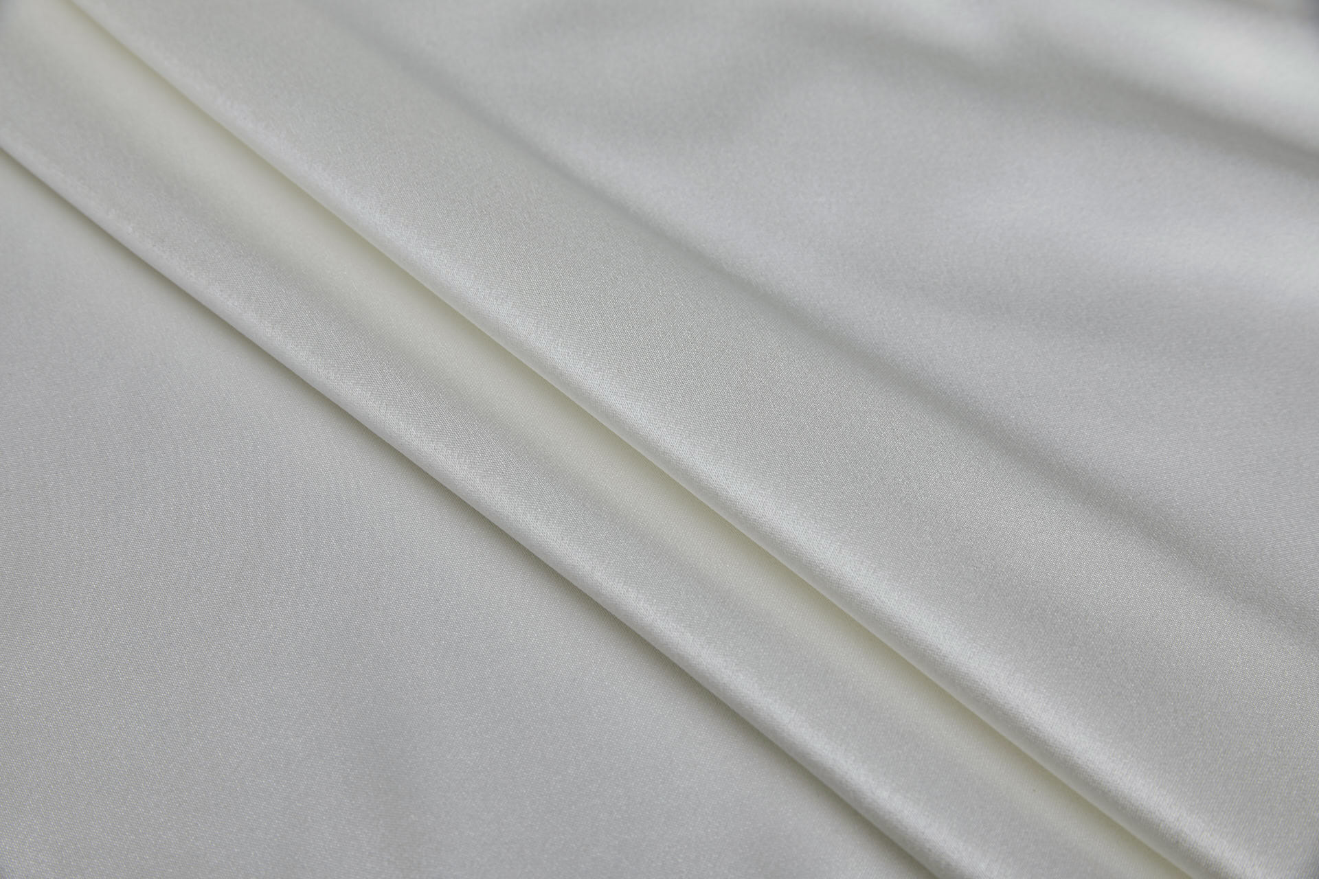 Double Silk Satin - Ivory fabric, image 3 of 5