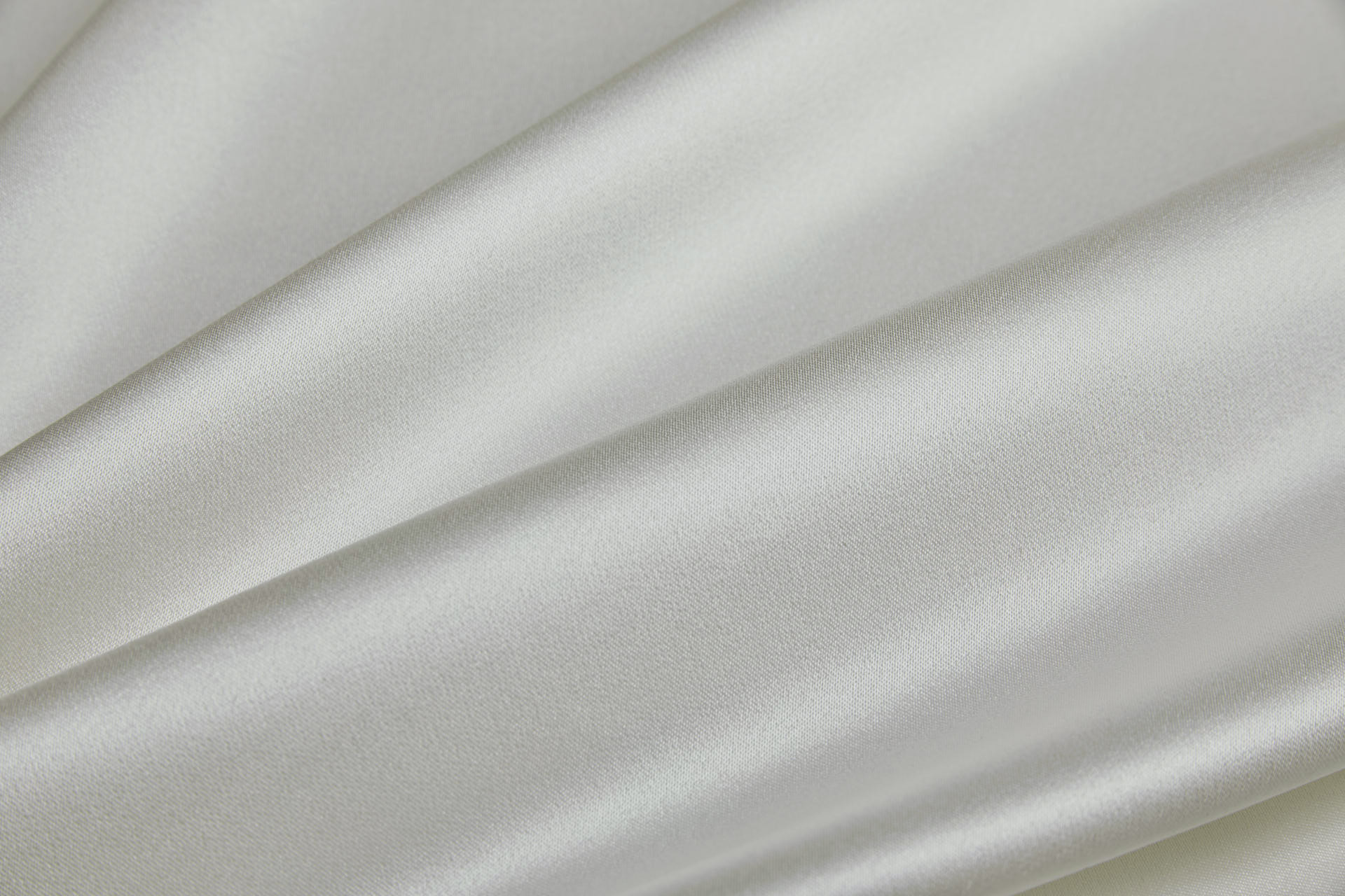 Double Silk Satin - Ivory fabric, image 5 of 5