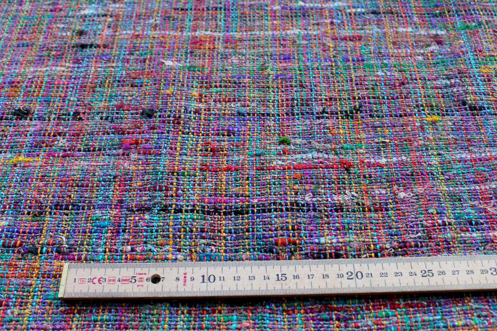 Chunky Silk Matka - Multi Coloured fabric, image 8 of 8