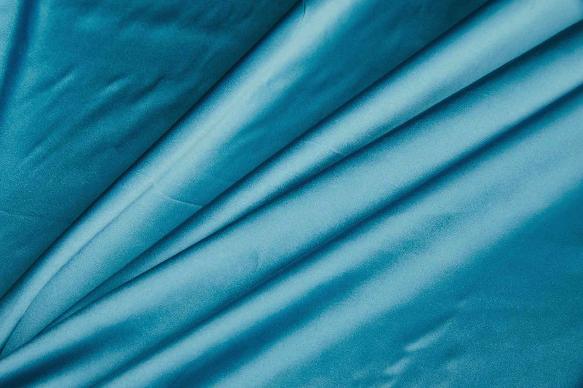 Neptune Blue Silk Satin - 140cm fabric, image 3 of 4
