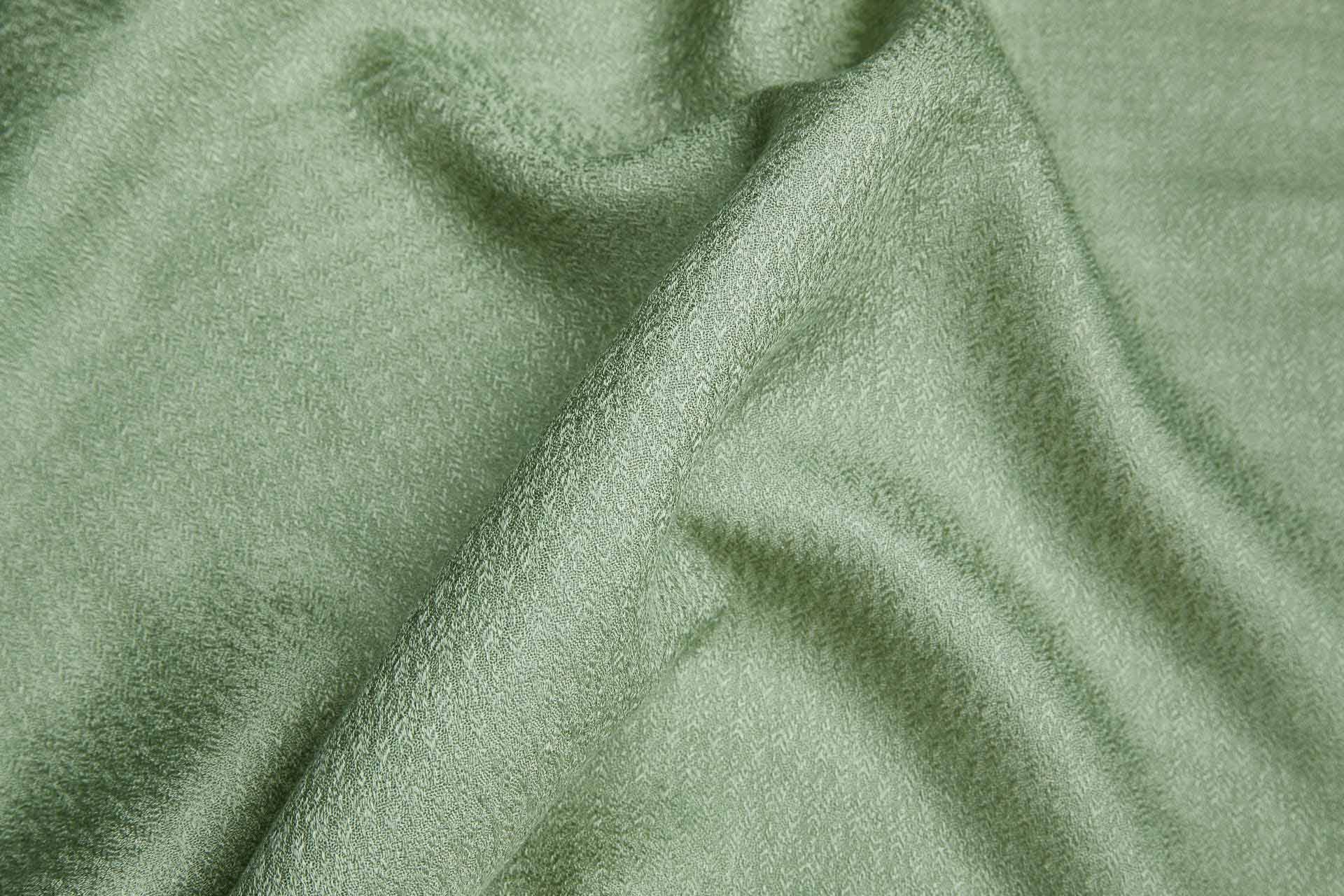 Aloe Vera Fibre Micro Tree of Life Dobby Weave in Ivory fabric, image 6 of 6