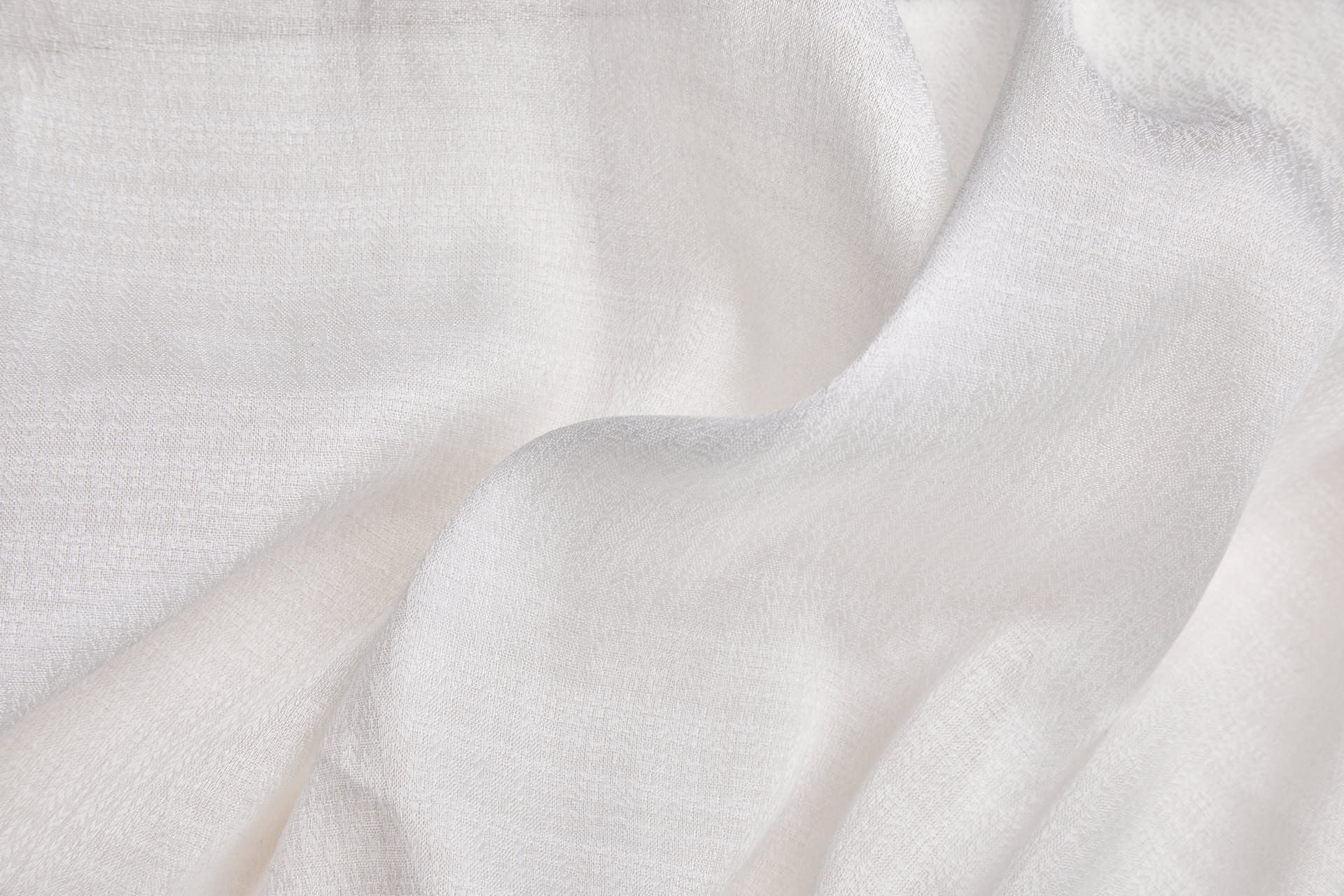 Aloe Vera Fibre Micro Tree of Life Dobby Weave in Ivory fabric, image 3 of 6