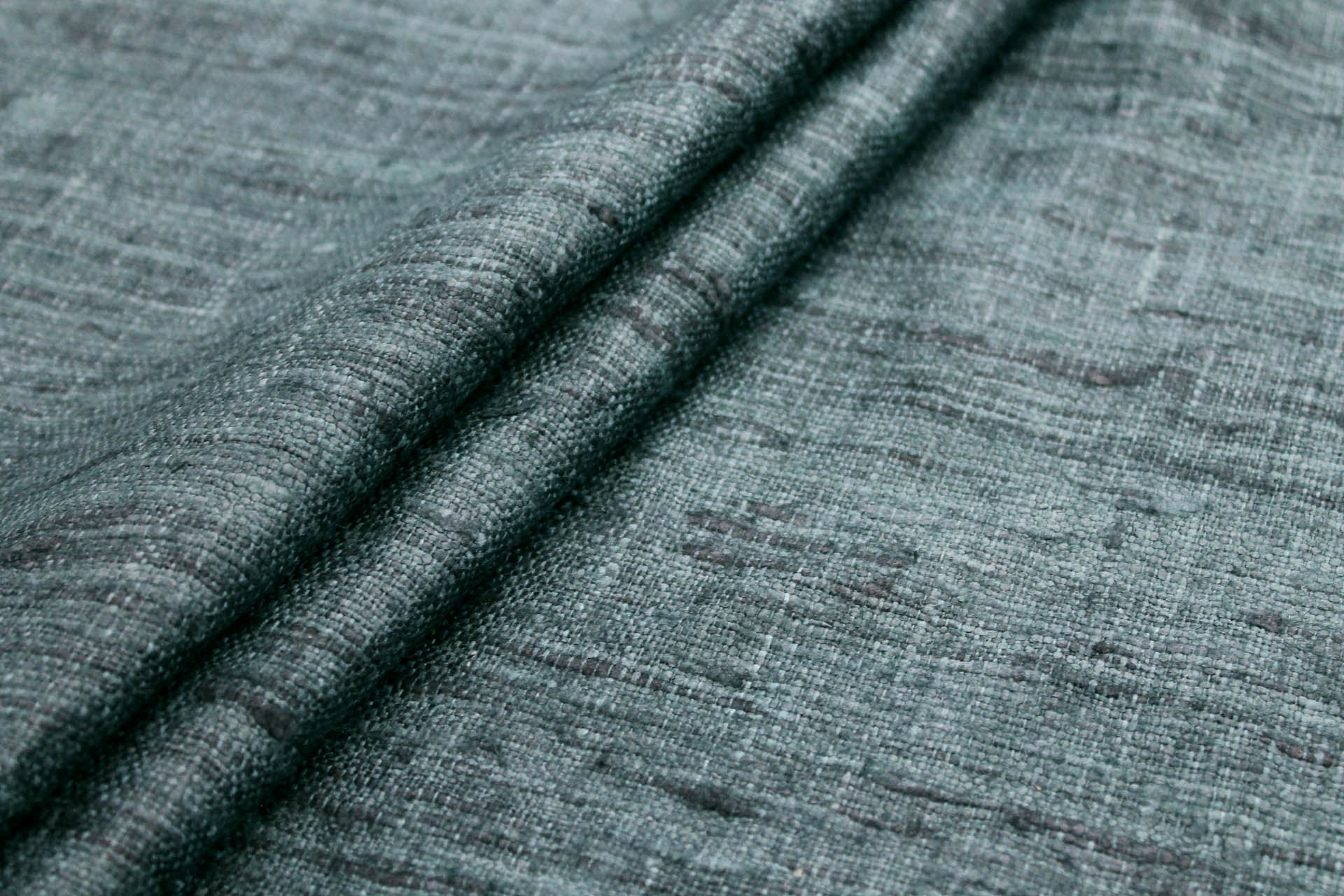 Chunky Silk Matka - Deep Sea Green fabric, image 2 of 6