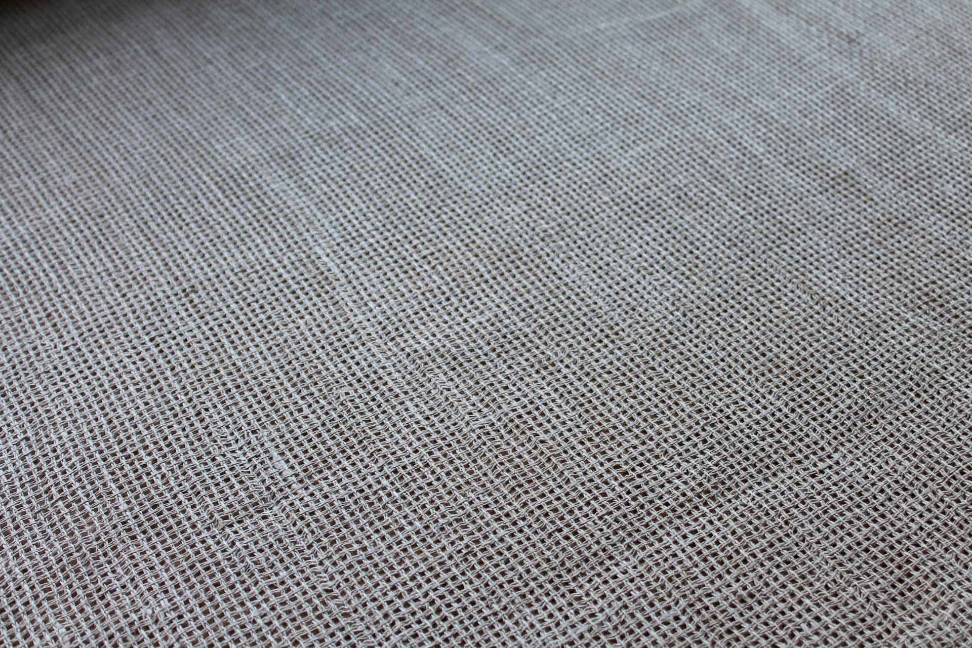 Hessian Sack Weave Linen - Natural fabric, image 2 of 6