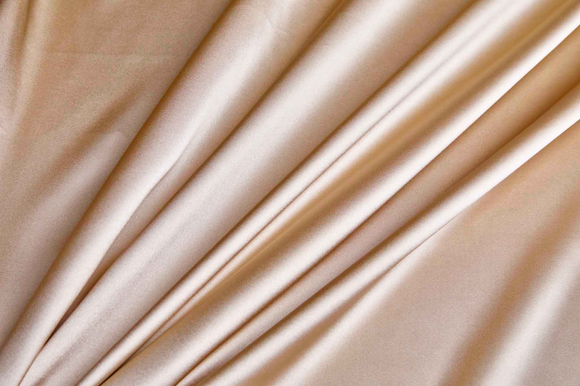 Pale Oat Silk Satin - 140cm fabric, image 4 of 5