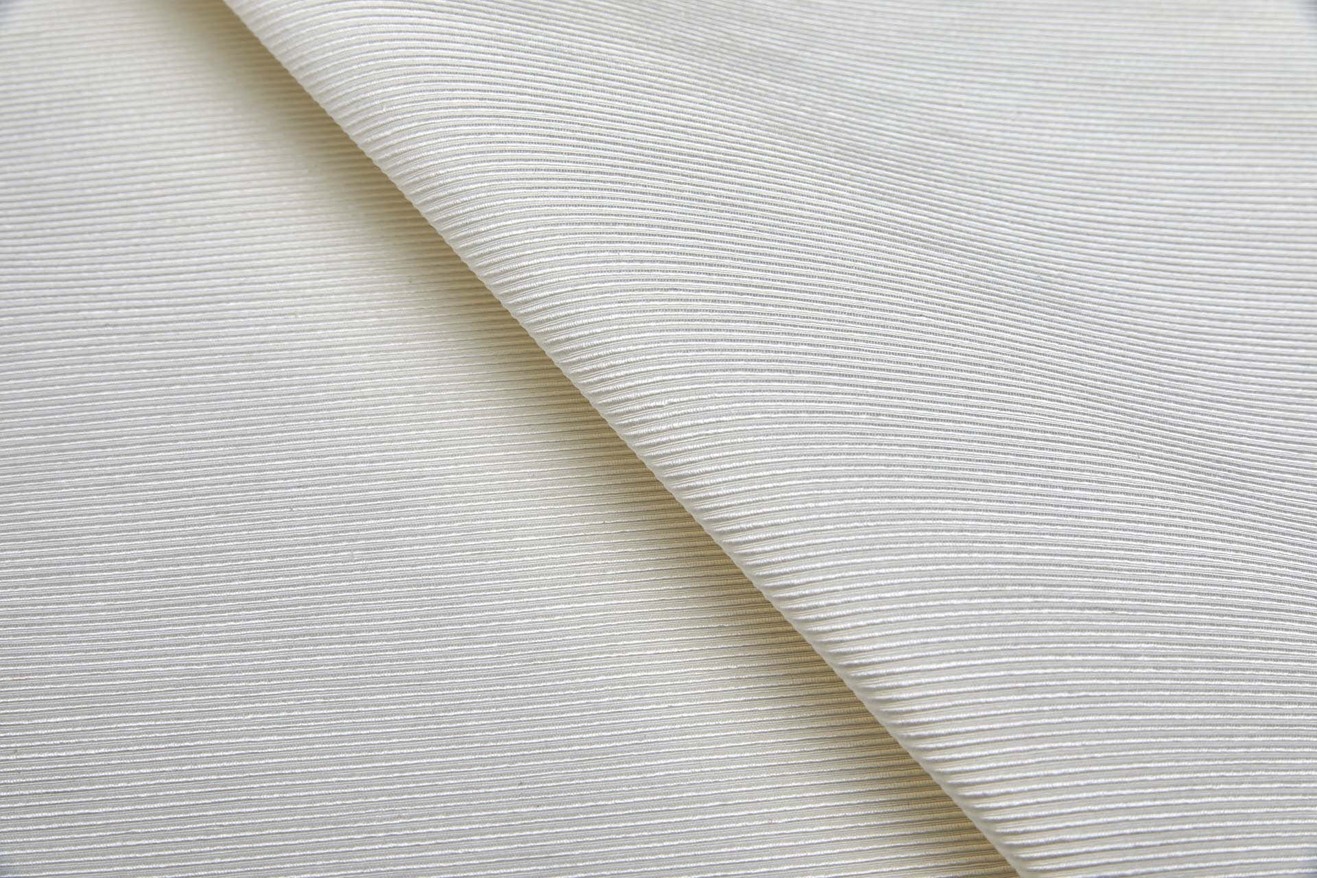 Silk Ottoman - Off White fabric