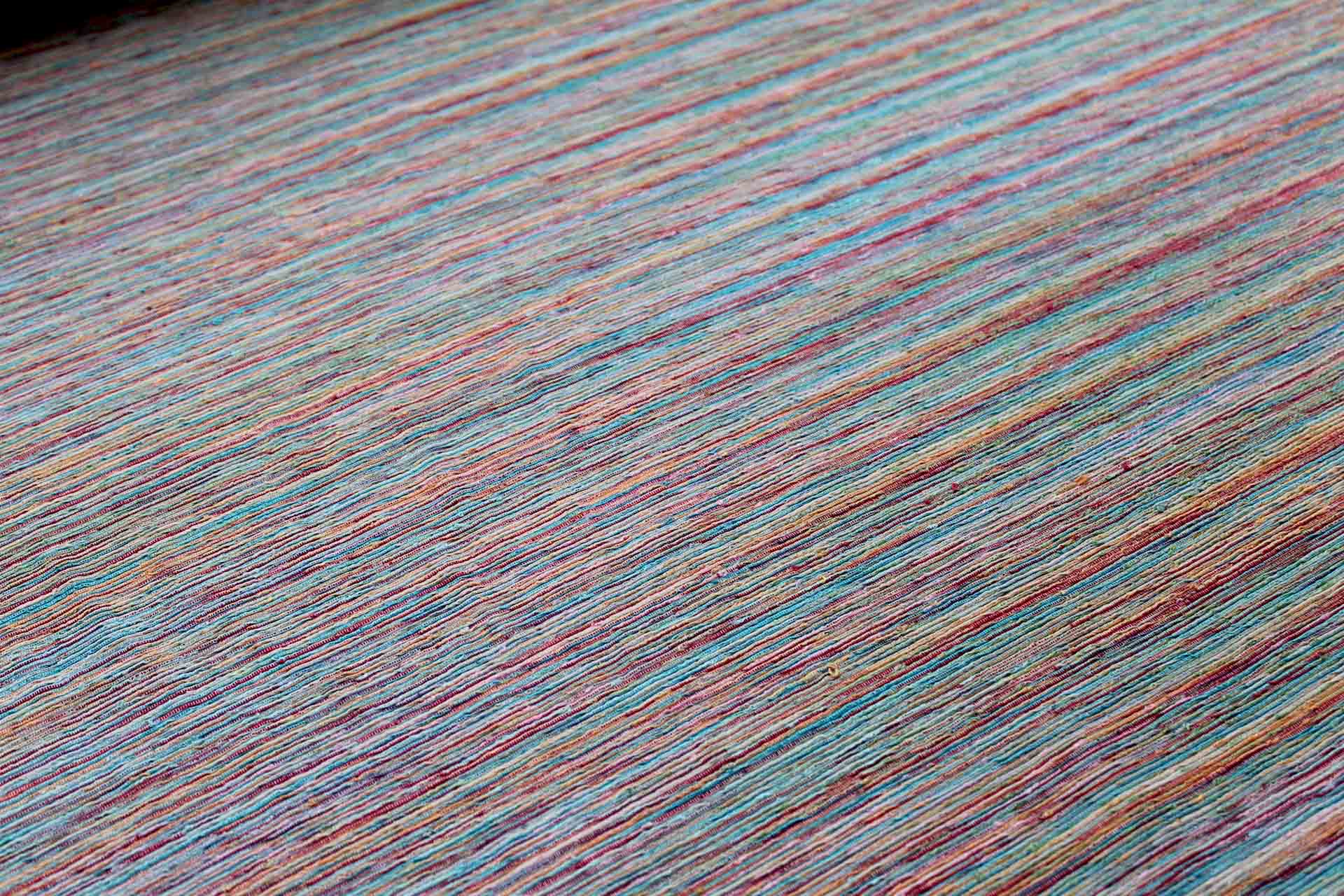 Multi Colour Silk Matka - Turquoise, Green, Red and Orange fabric, image 5 of 7
